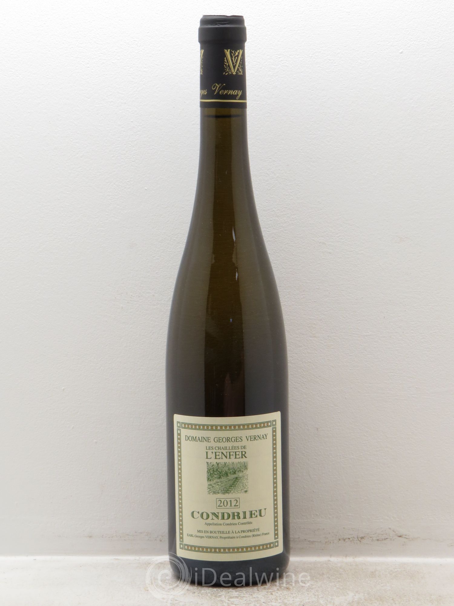 Condrieu Les Chaillées de l'Enfer Georges Vernay 2012 - Lot de 1 bouteille - 0