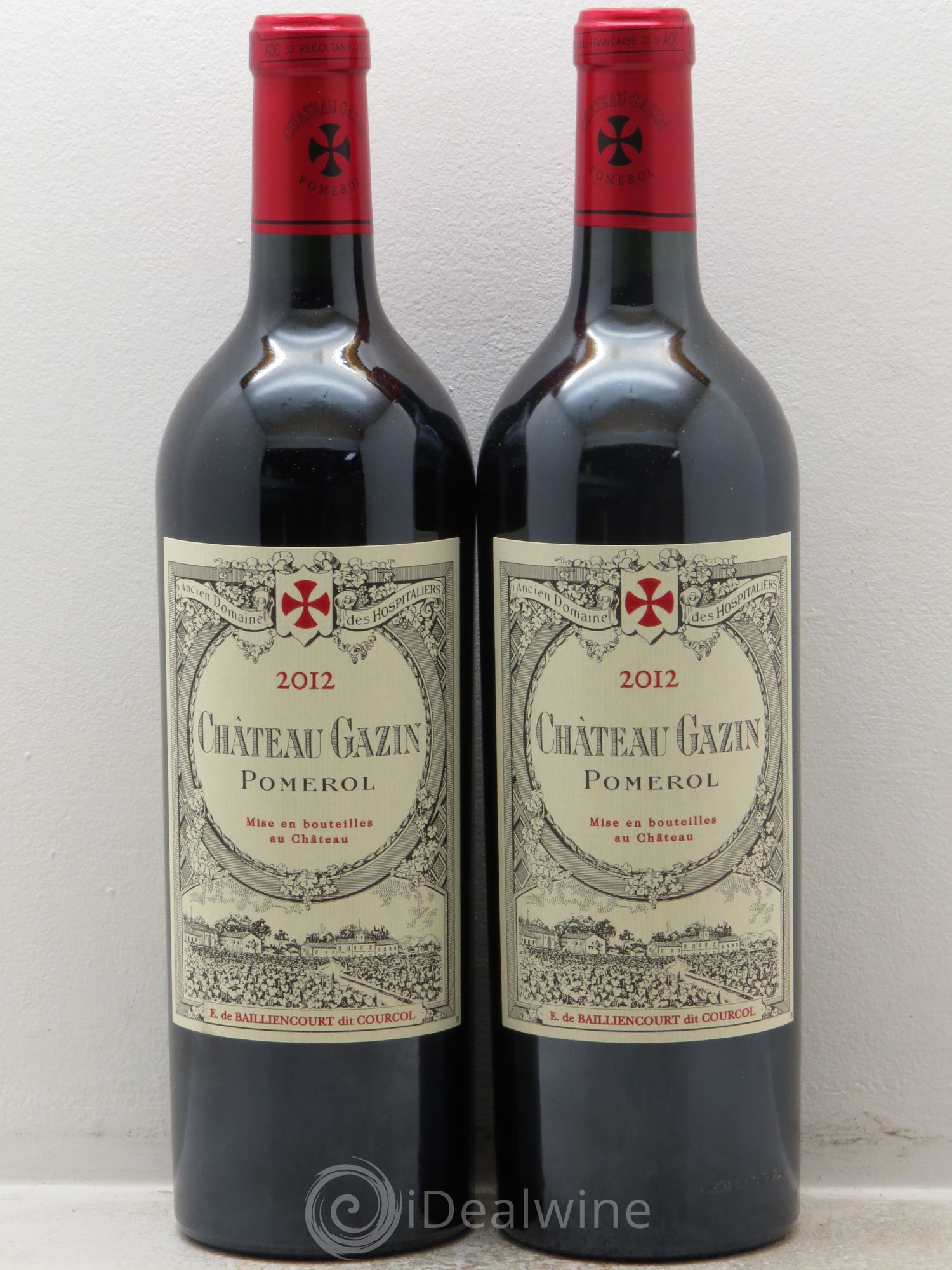 Château Gazin 2012 - Lot de 2 bouteilles - 0