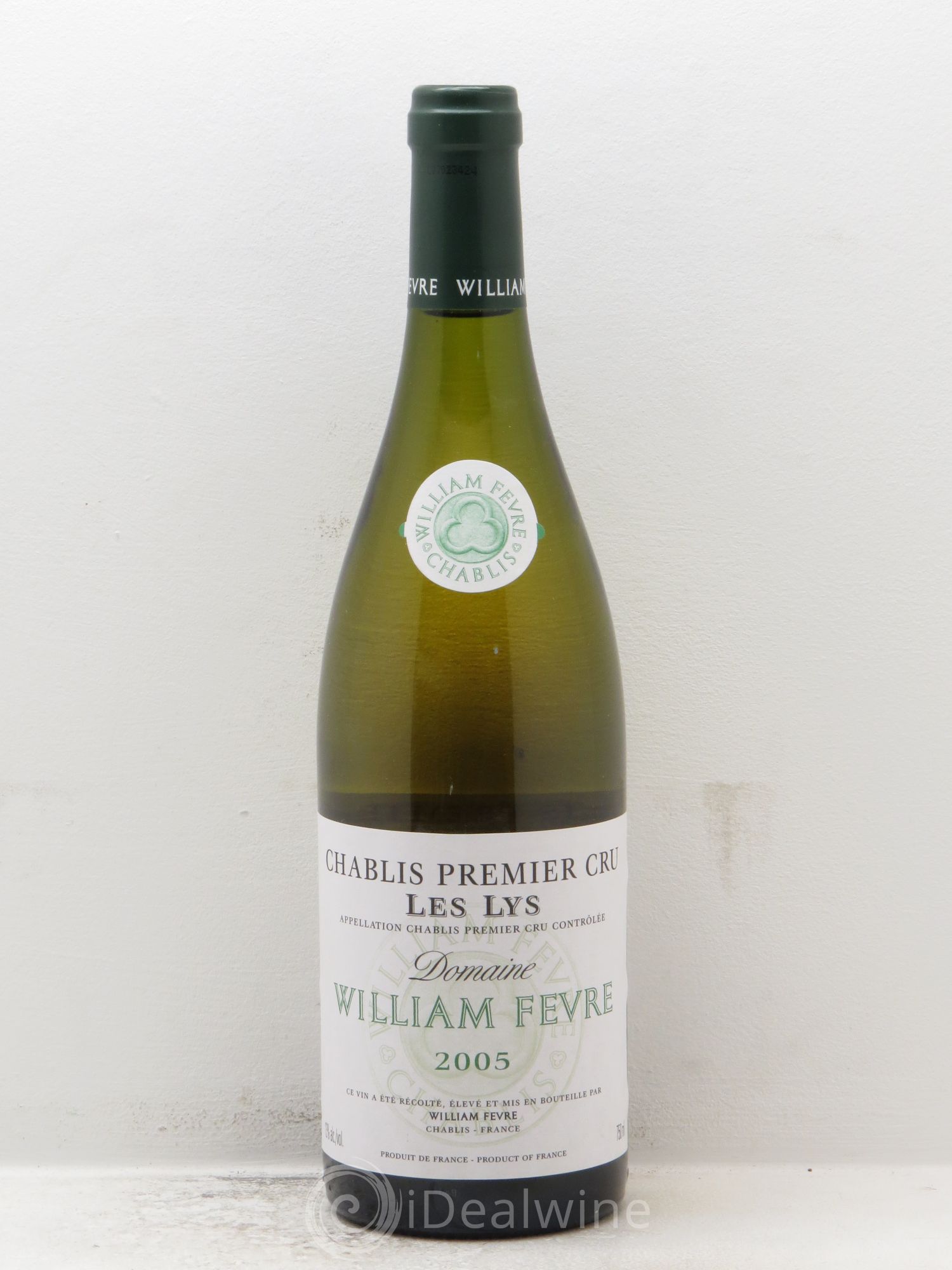Chablis 1er Cru Les Lys William Fèvre 2005 - Lot de 1 bouteille - 0