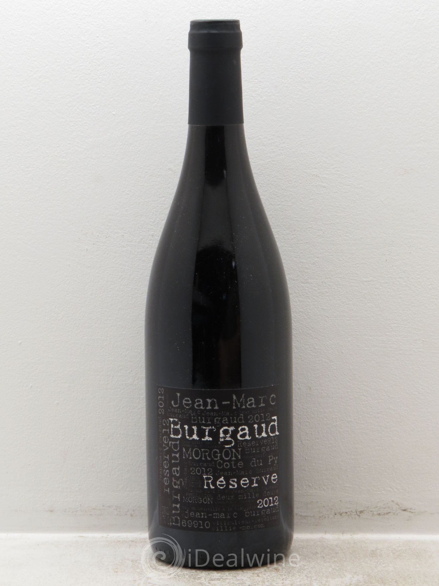 Morgon Côte du Py Réserve Jean-Marc Burgaud (Domaine) 2012 - Lot de 1 bouteille - 0