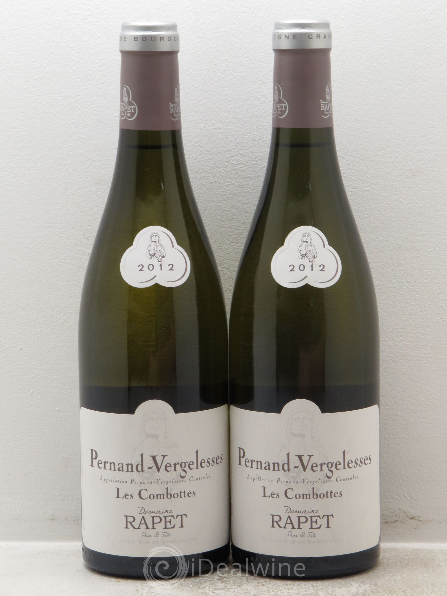 Pernand-Vergelesses Les Combottes - Domaine Rapet 2012 - Posten von 2 Flaschen - 0