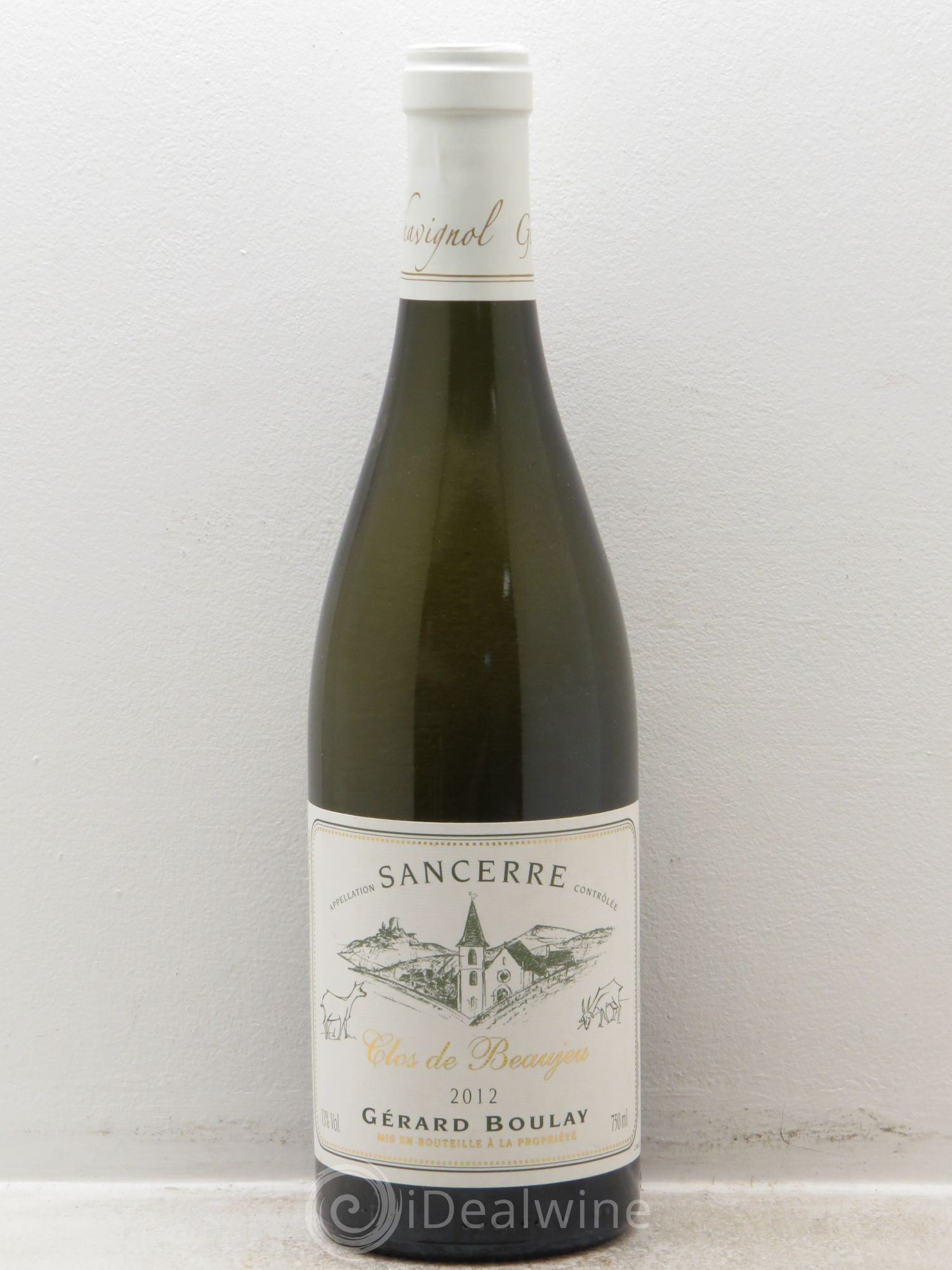 Sancerre Clos de Beaujeu Gérard Boulay 2012 - Posten von 1 Flasche - 0