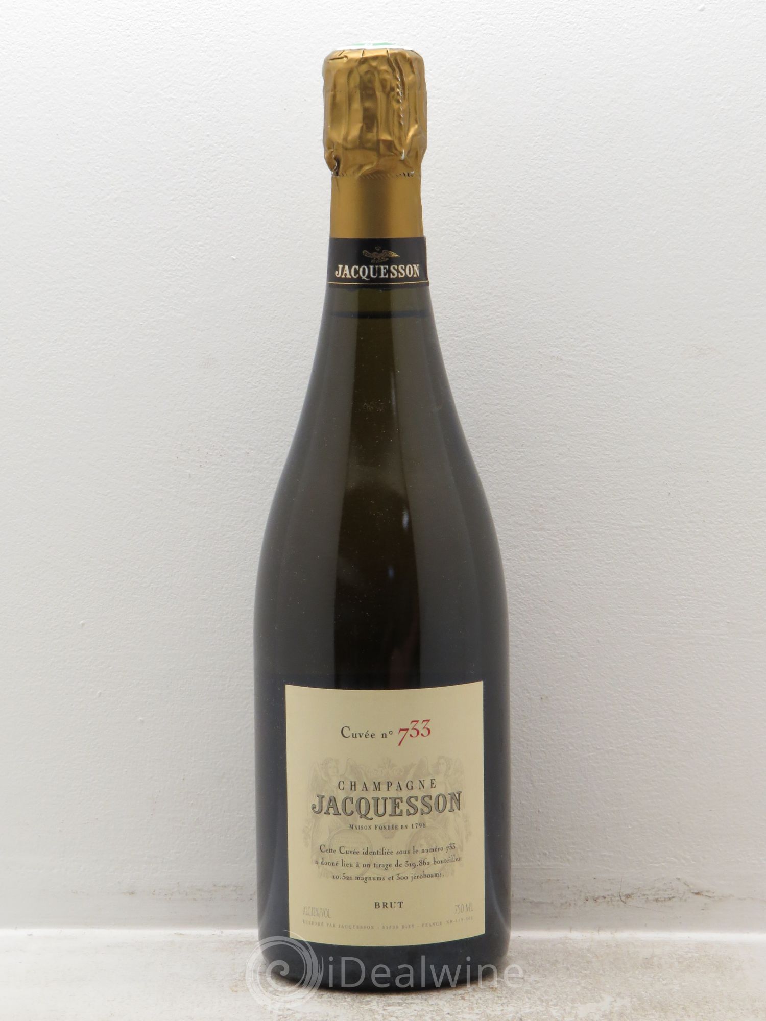Cuvée 733 Jacquesson - Lot de 1 bouteille - 0