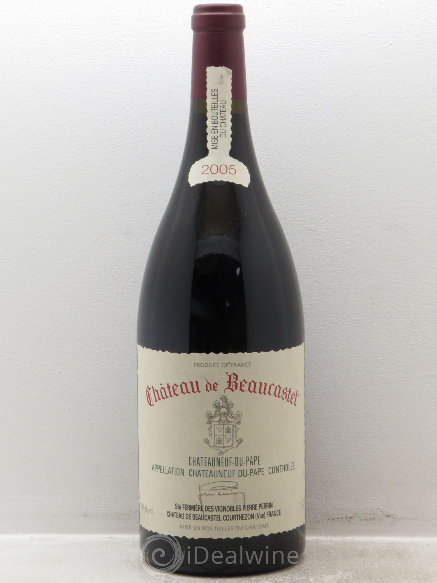 Châteauneuf-du-Pape Château de Beaucastel Famille Perrin 2005 - Lot de 1 magnum - 0