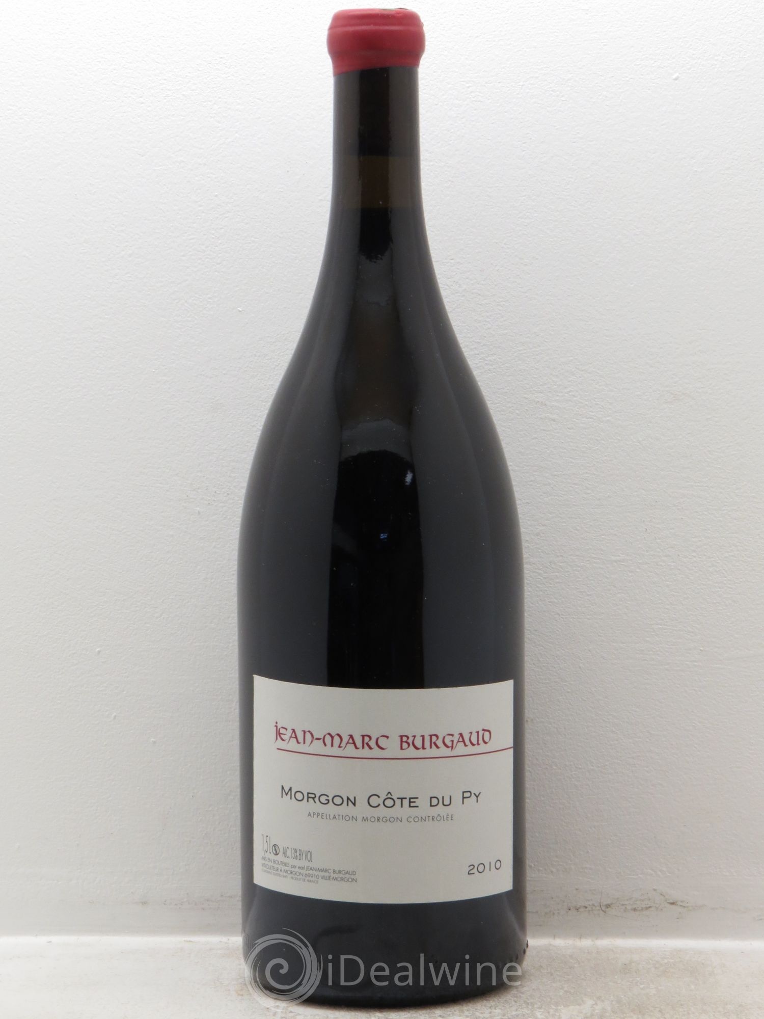 Morgon Côte du Py Jean-Marc Burgaud (Domaine) 2010 - Lot de 1 magnum - 0