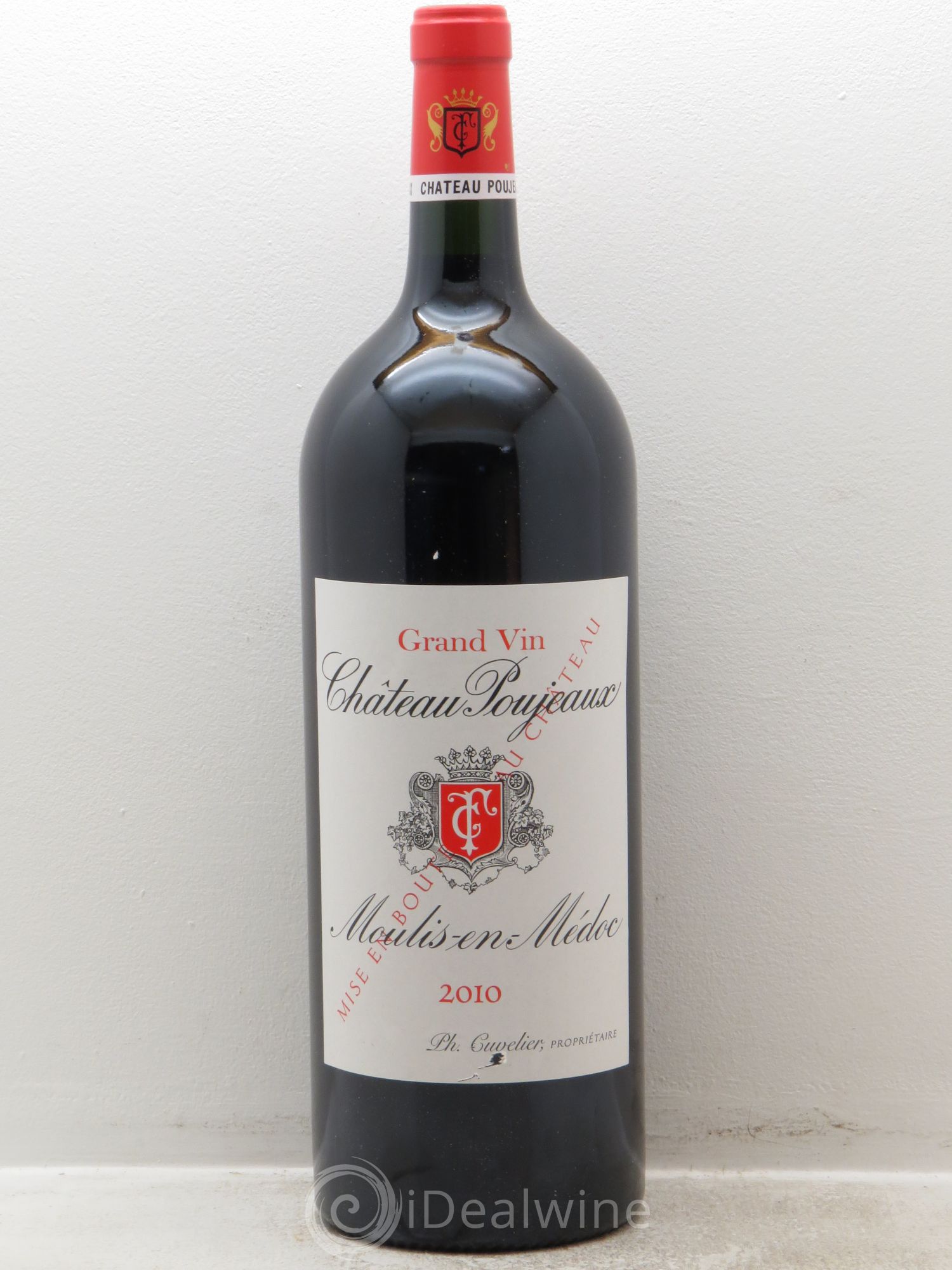 Château Poujeaux 2010 - Lot de 1 magnum - 0