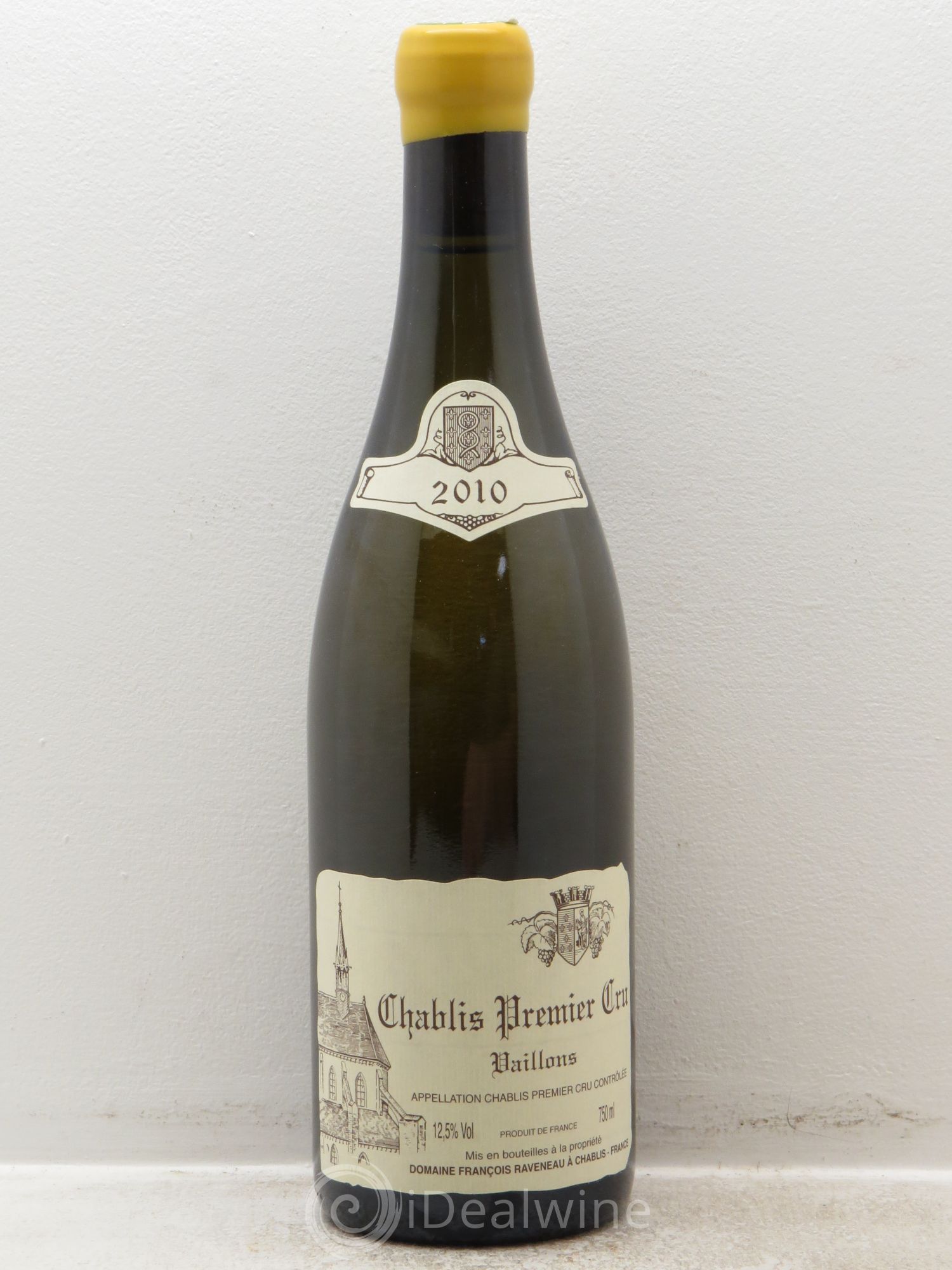 Chablis 1er Cru Vaillons Raveneau (Domaine) 2010 - Lot de 1 bouteille - 0