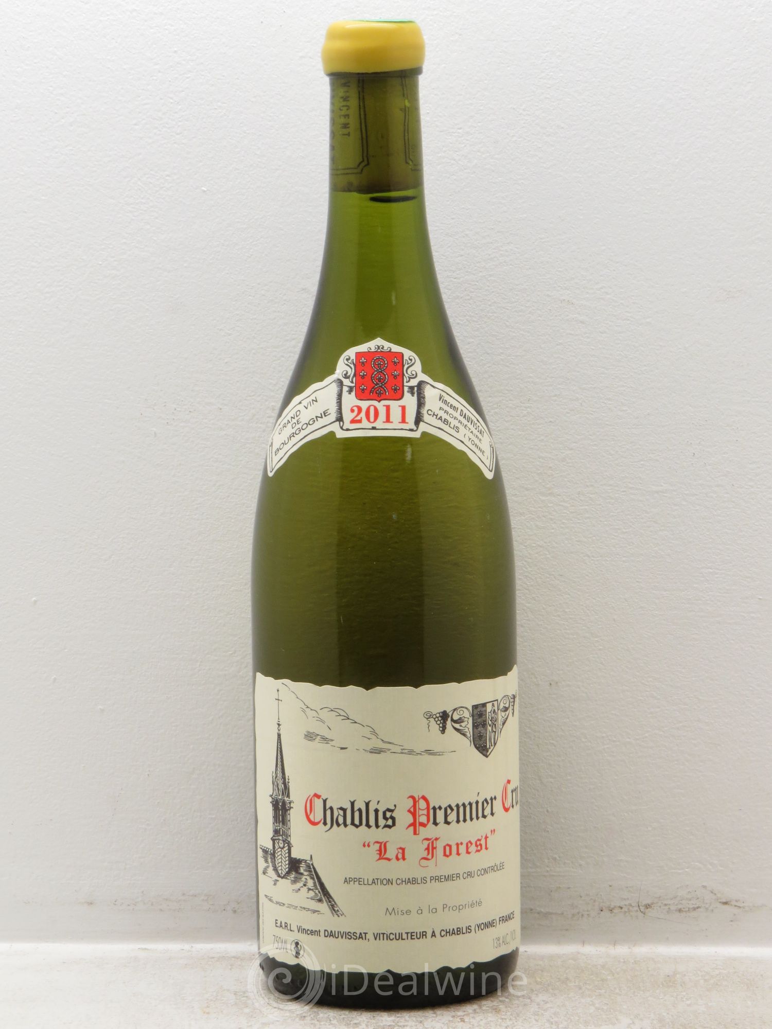 Chablis 1er Cru La Forest Vincent Dauvissat (Domaine) 2011 - Lot de 1 bouteille - 0