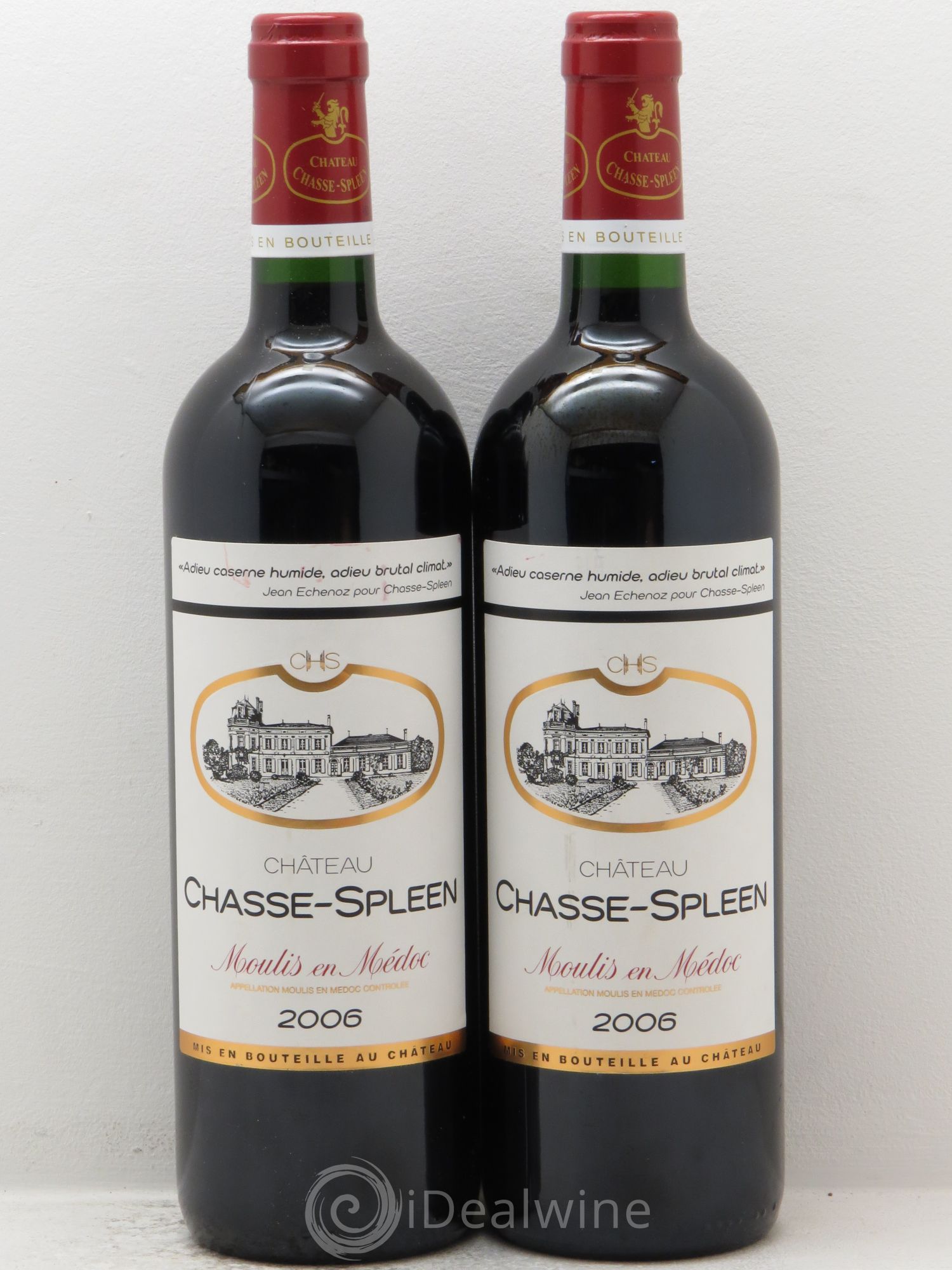 Château Chasse Spleen 2006 - Lot de 2 bouteilles - 0