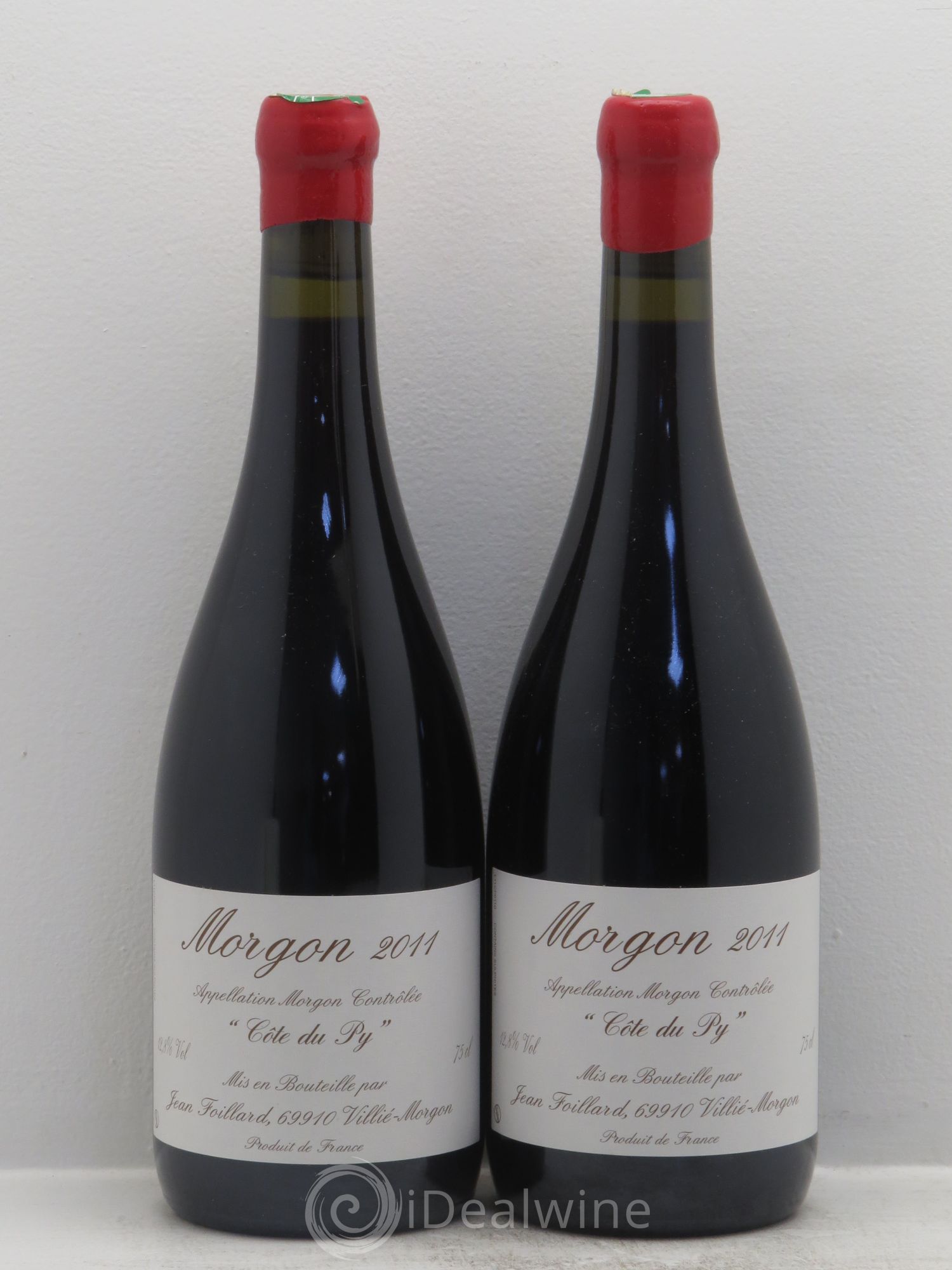 Morgon Côte du Py Jean Foillard 2011 - Lot de 2 bouteilles - 0
