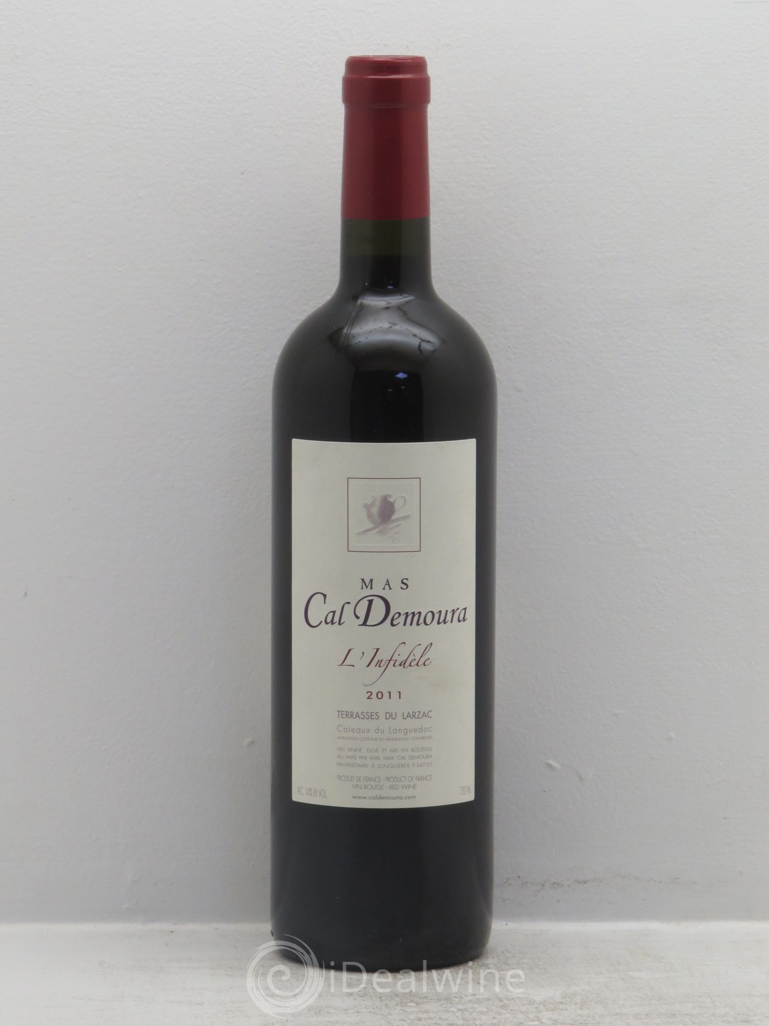 Terrasses du Larzac L'Infidèle Mas Cal Demoura 2011 - Lot de 1 bouteille - 0