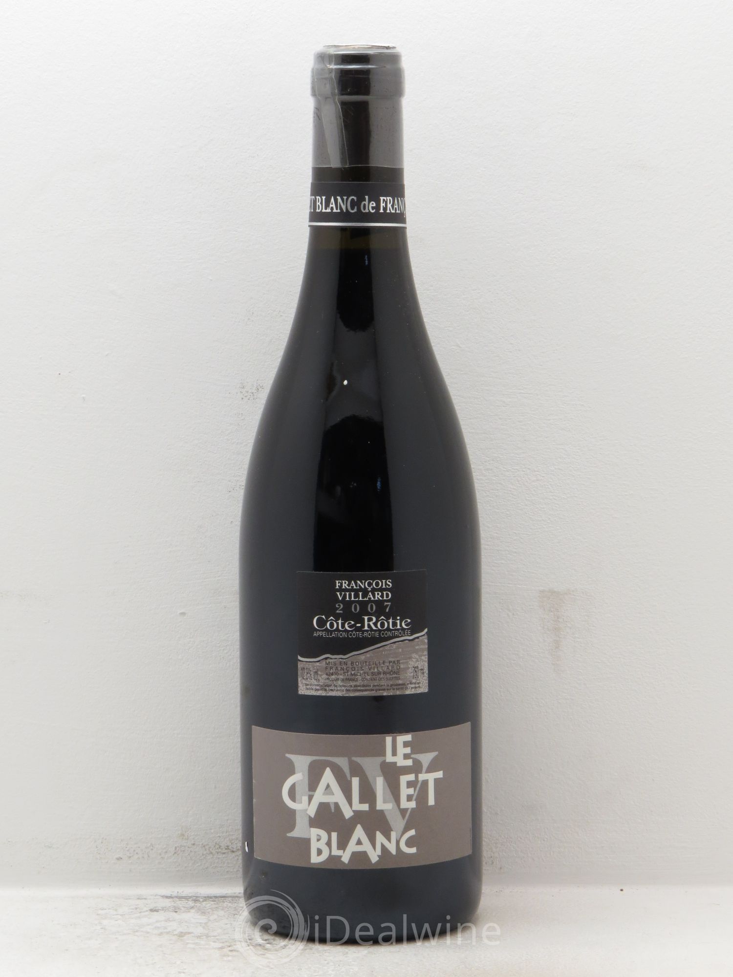 Côte-Rôtie Le Gallet Blanc François Villard 2007 - Lot de 1 bouteille - 0