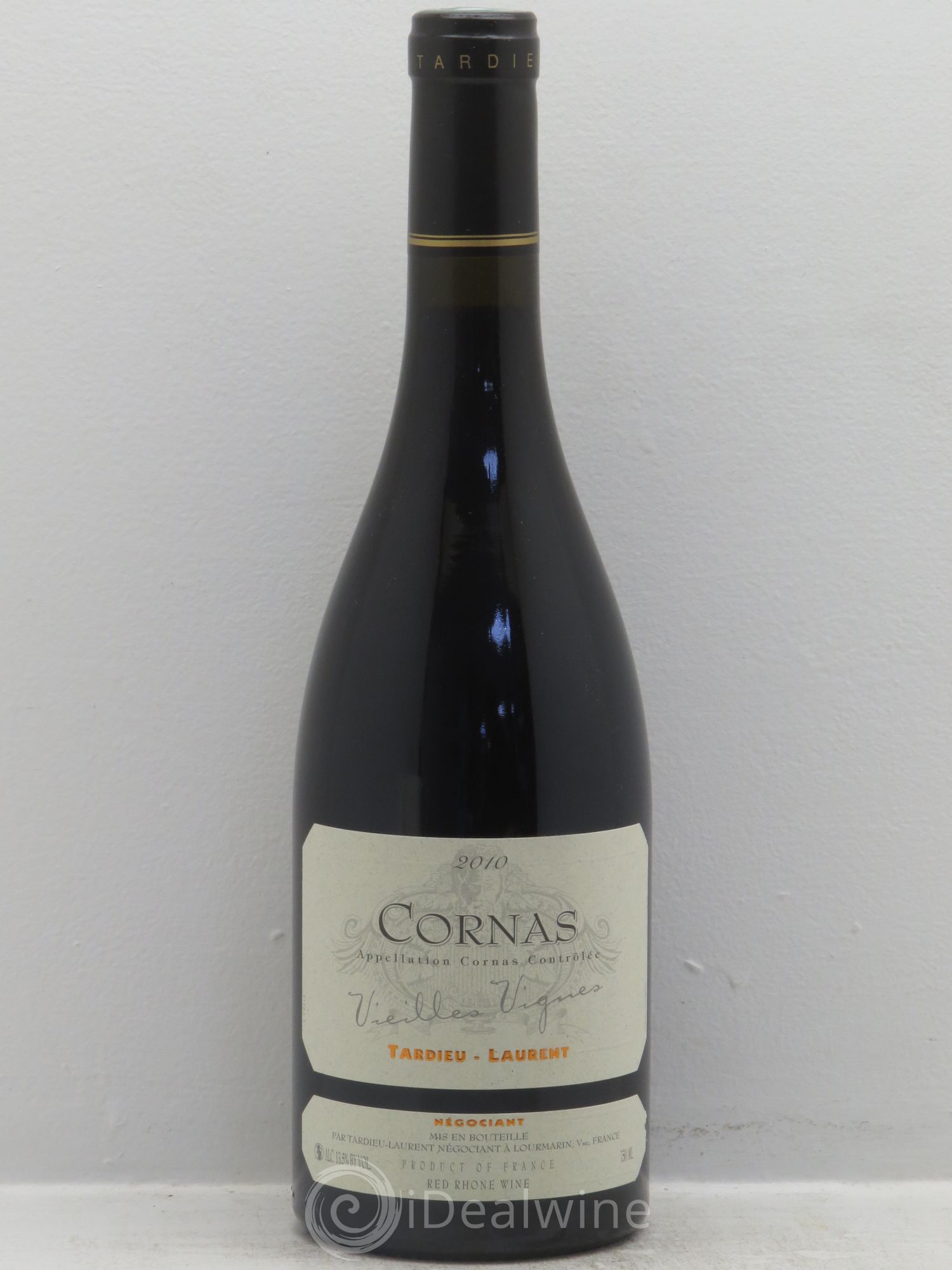 Cornas Vieilles vignes Maison Tardieu-Laurent 2010 - Lot de 1 bouteille - 0