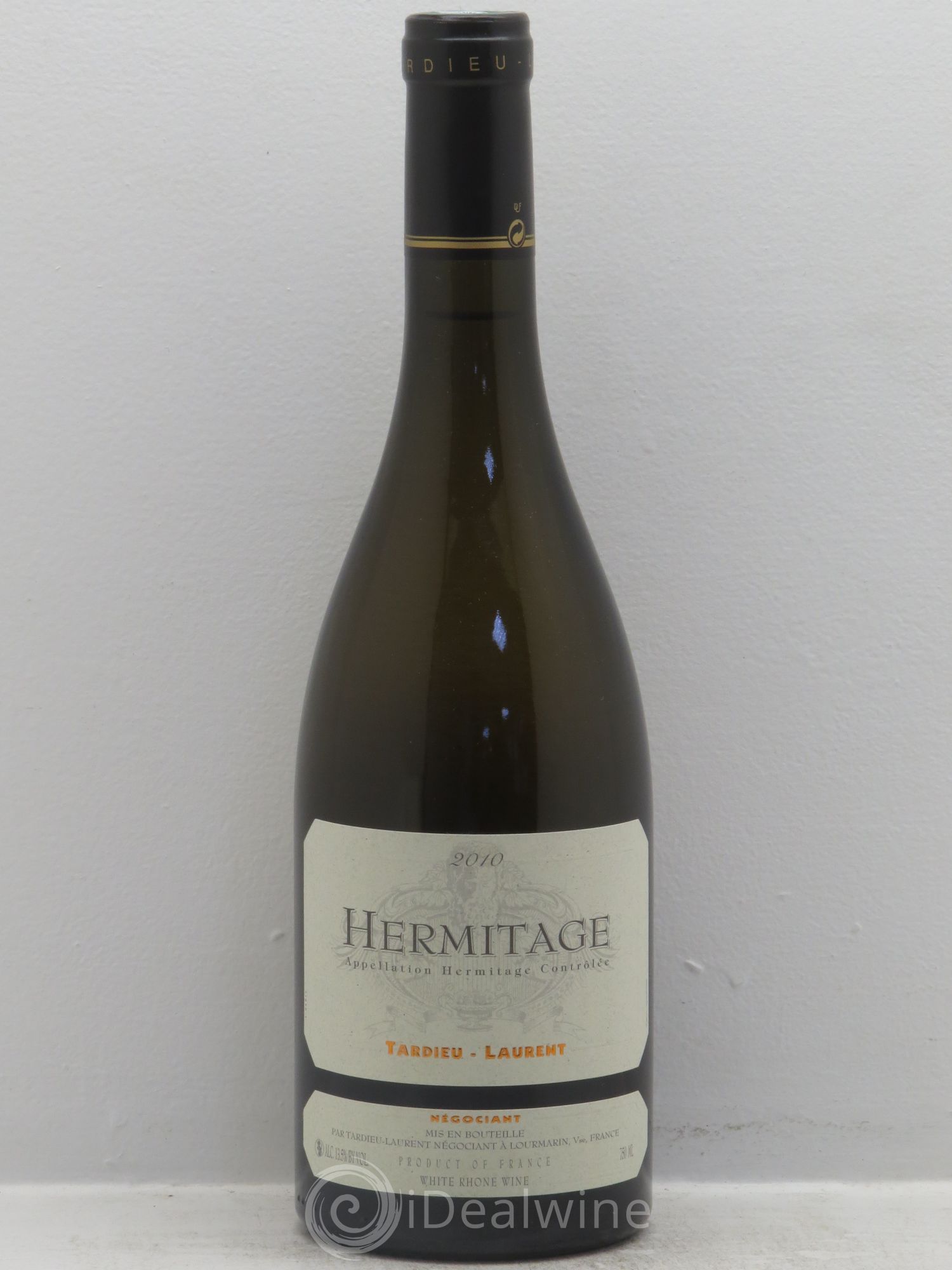 Hermitage Tardieu-Laurent Famille Tardieu 2010 - Lot de 1 bouteille - 0