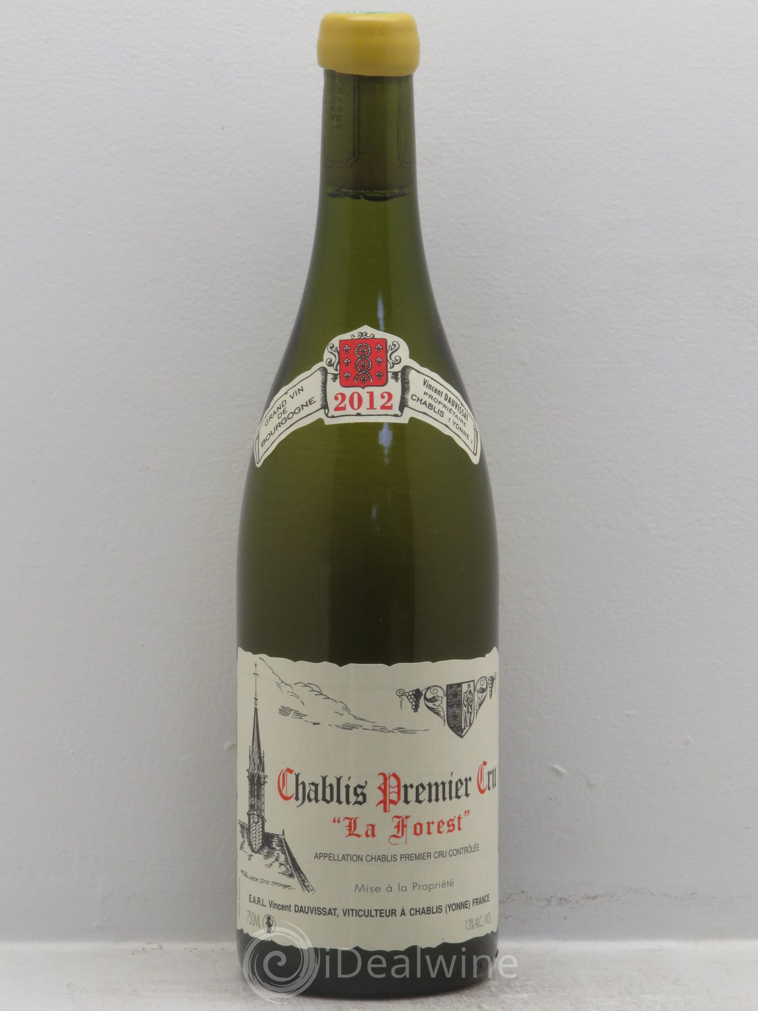 Chablis 1er Cru La Forest Vincent Dauvissat (Domaine) 2012 - Lot de 1 bouteille - 0
