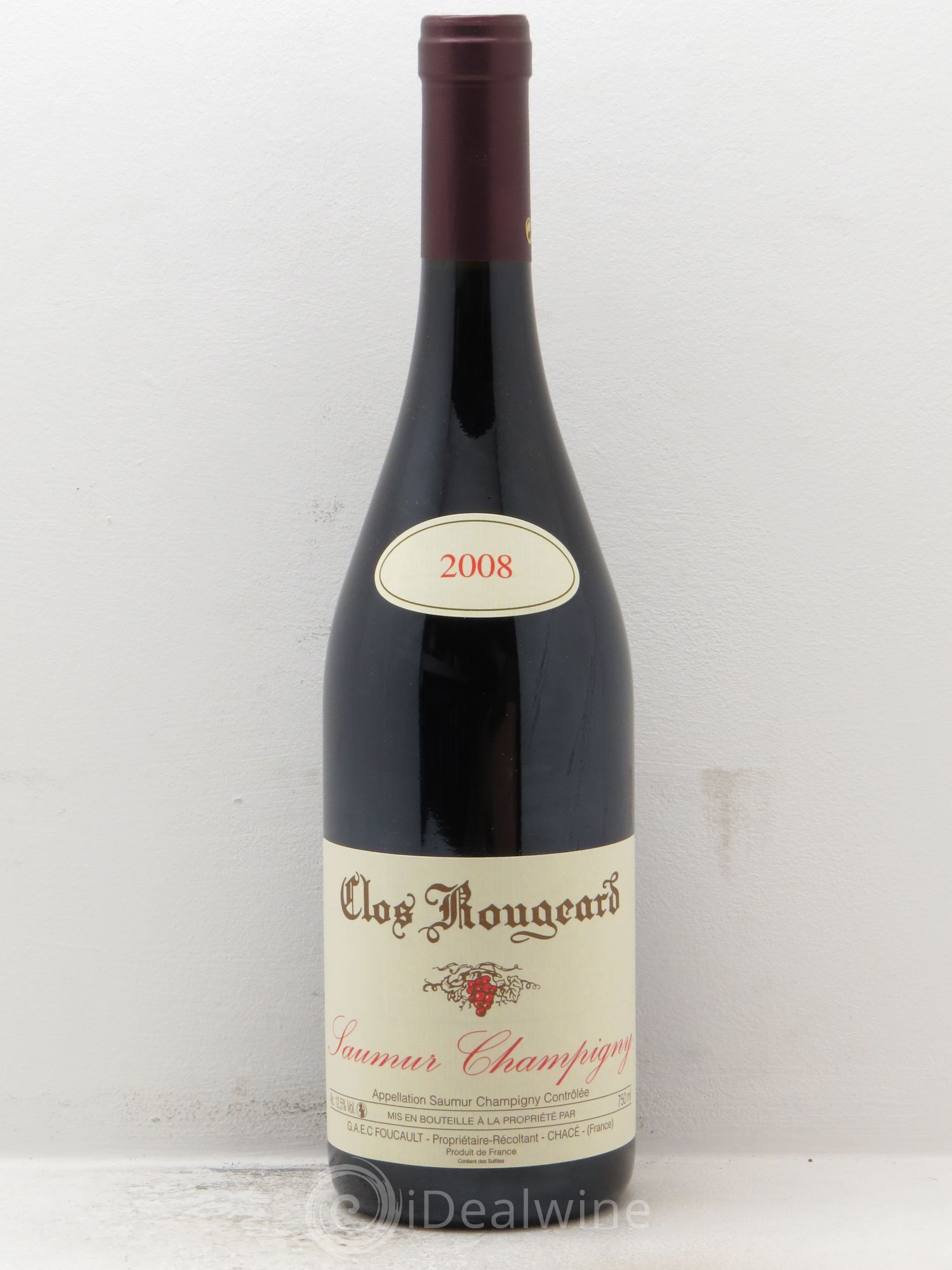 Saumur-Champigny Clos Rougeard 2008 - Lot de 1 bouteille - 0