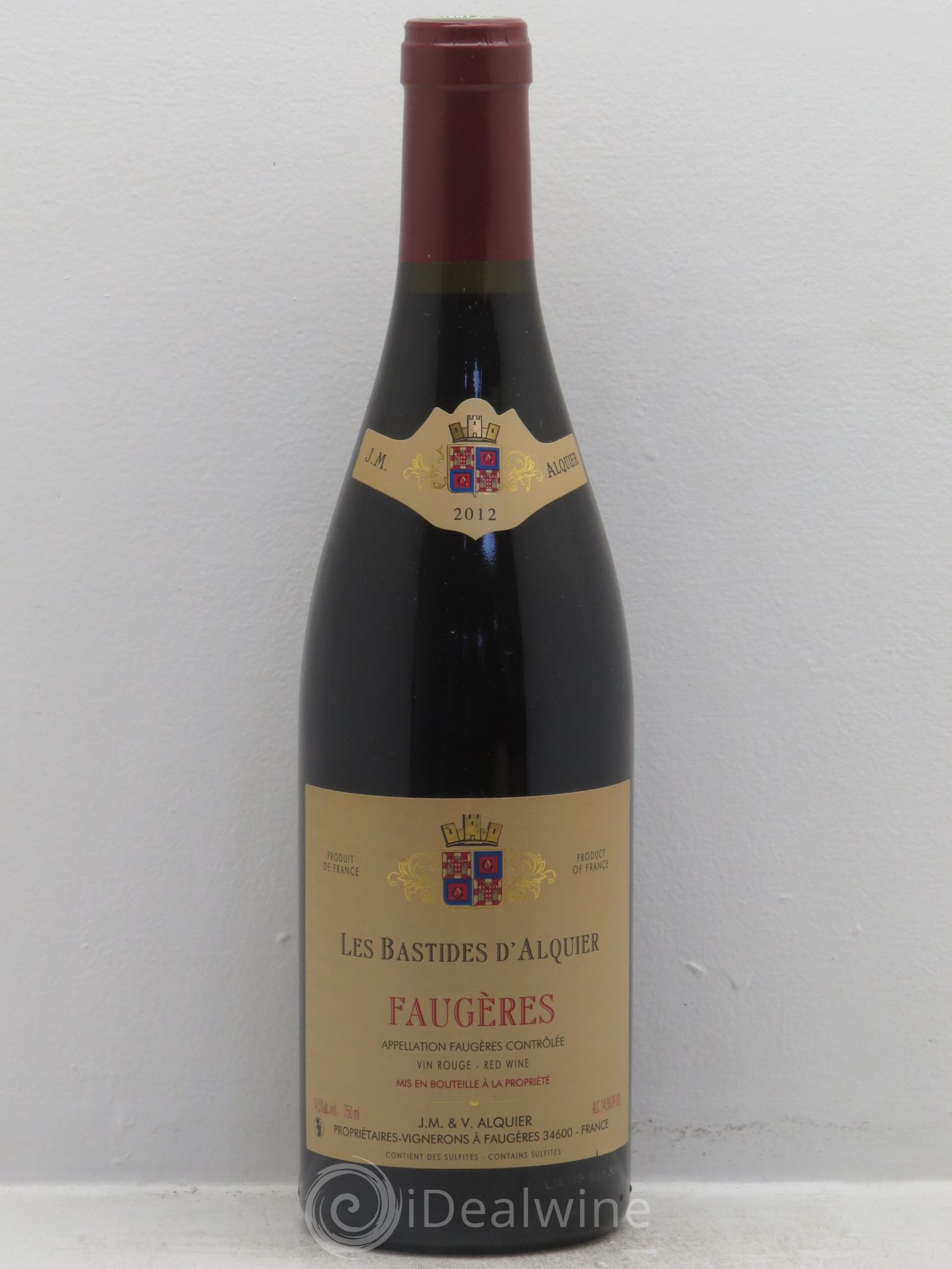 Faugères Domaine Jean-Michel Alquier Les Bastides d'Alquier 2012 - Lotto di 1 bottiglia - 0