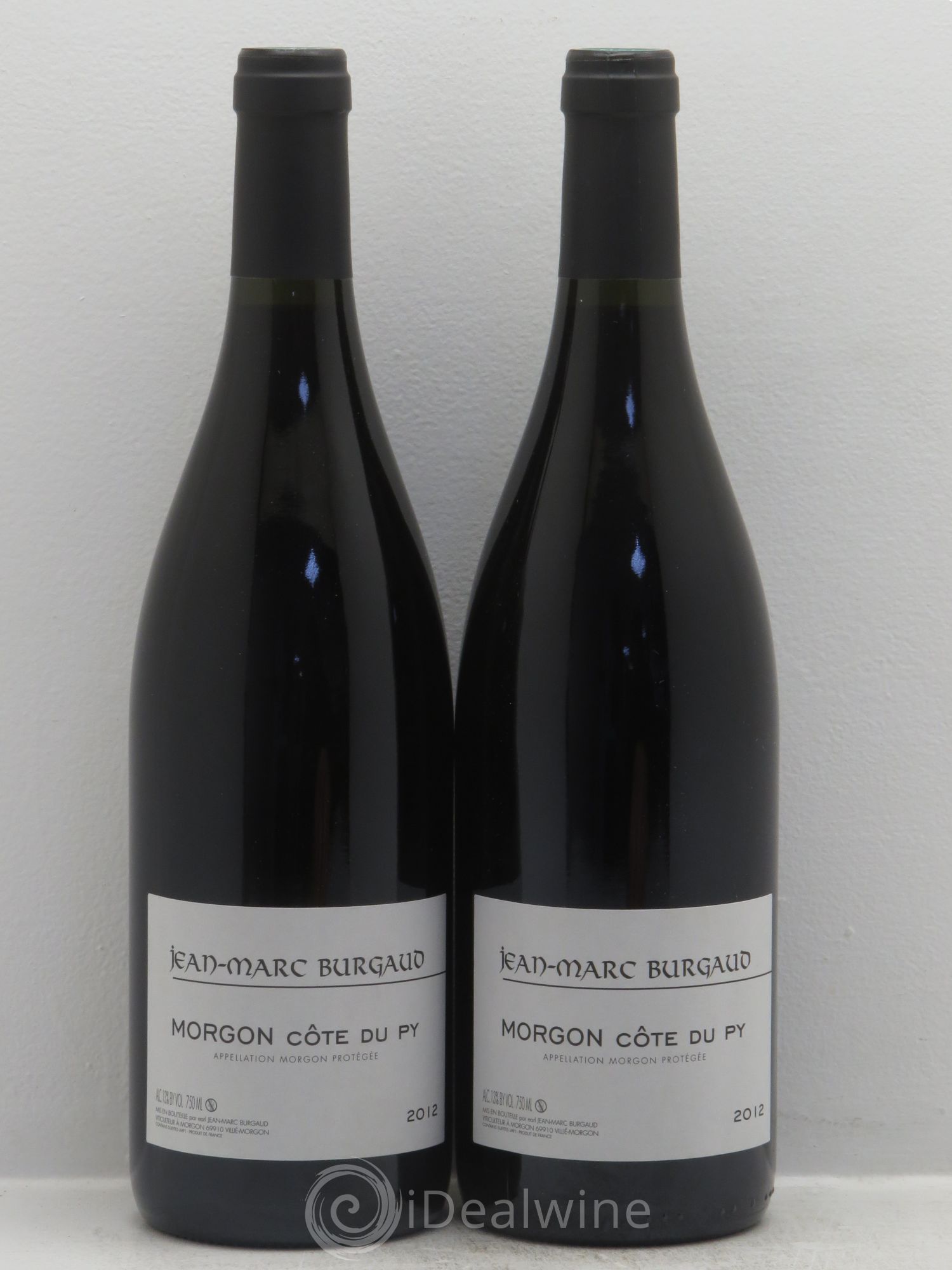 Morgon Côte du Py Jean-Marc Burgaud (Domaine) 2012 - Lot de 2 bouteilles - 0