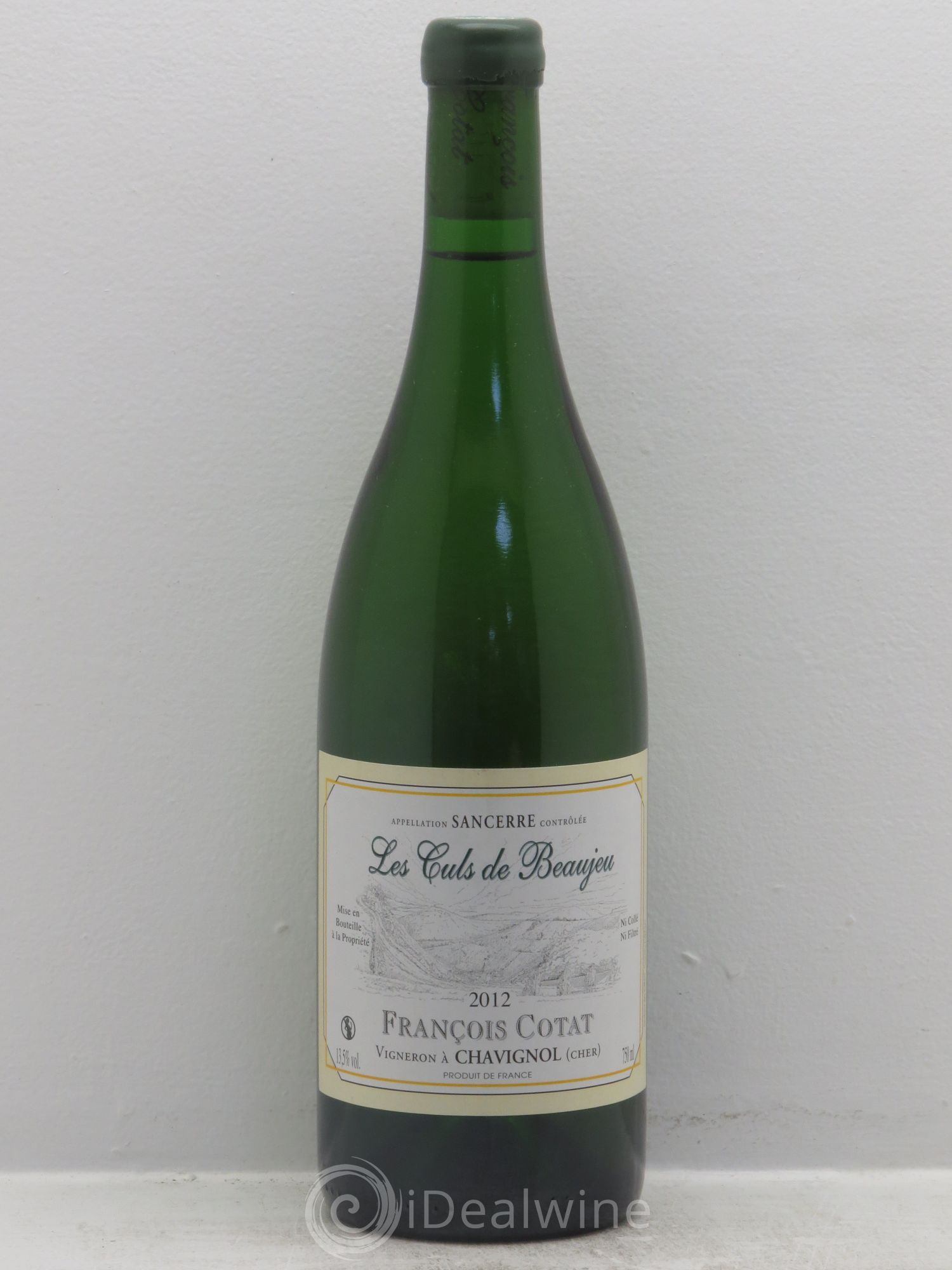 Sancerre Les Culs de Beaujeu François Cotat 2012 - Lot de 1 bouteille - 0