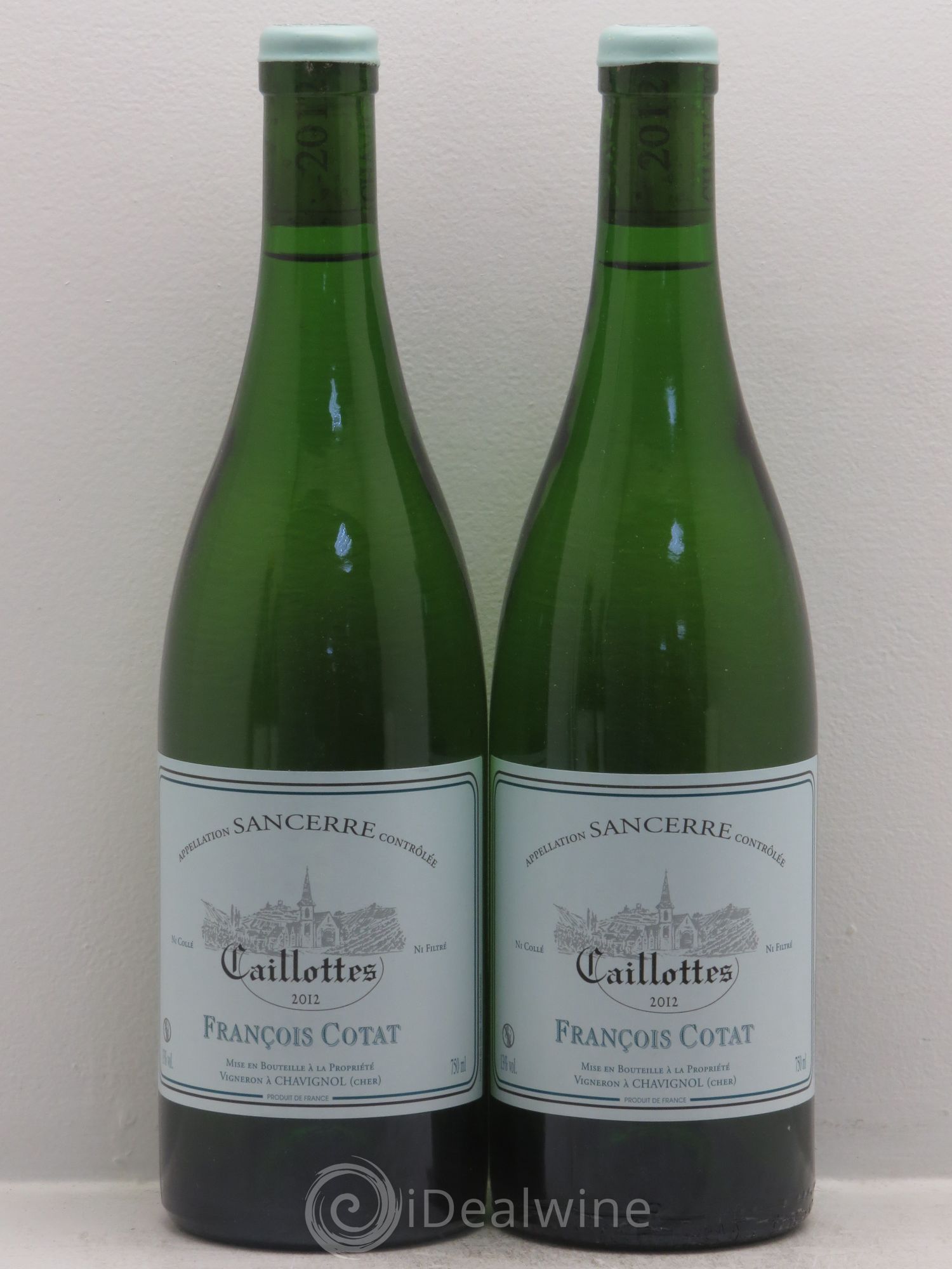 Sancerre Les Caillottes François Cotat 2012 - Lot de 2 bouteilles - 0