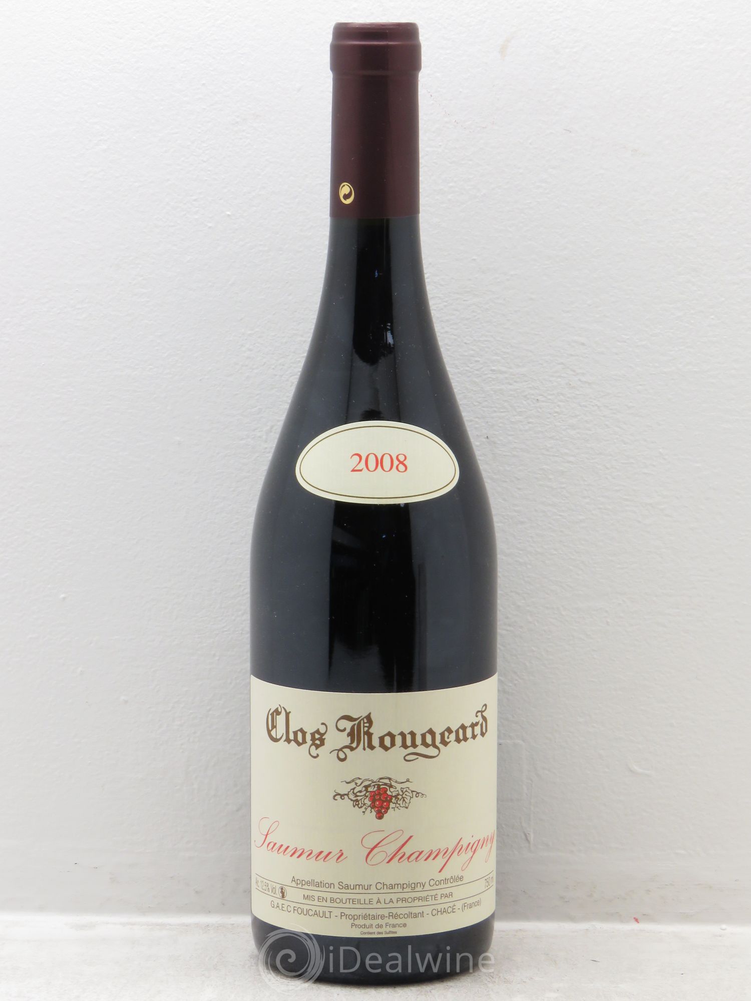 Saumur-Champigny Clos Rougeard 2008 - Lot de 1 bouteille - 0