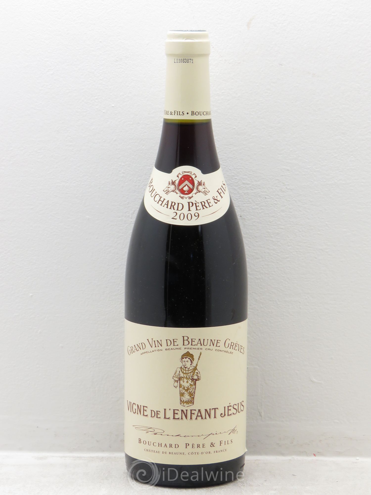 Beaune 1er Cru Grèves - Vigne de l'Enfant Jésus Bouchard Père & Fils 2009 - Lot de 1 bouteille - 0