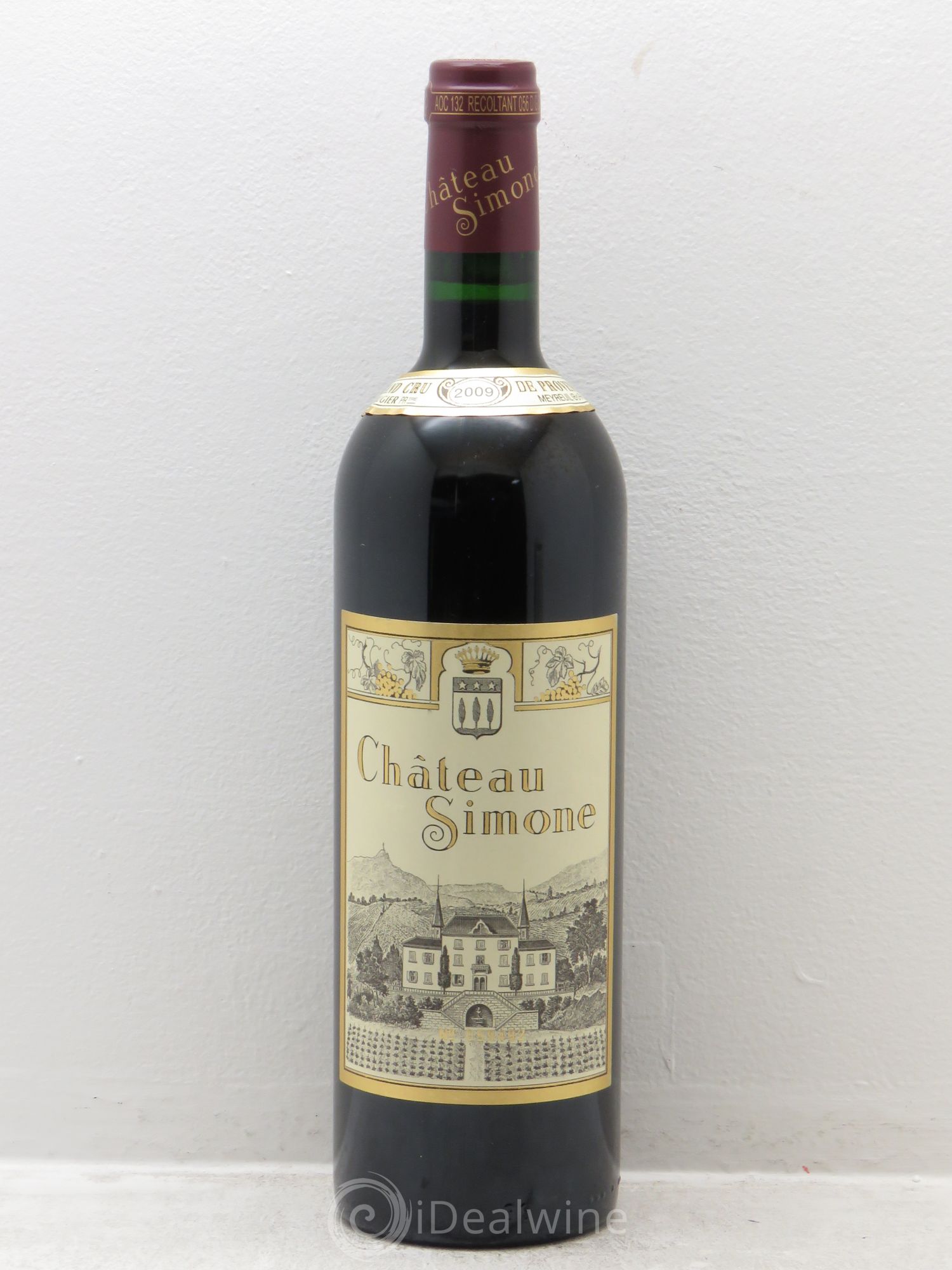 Palette Château Simone Famille Rougier 2009 - Lot de 1 bouteille - 0