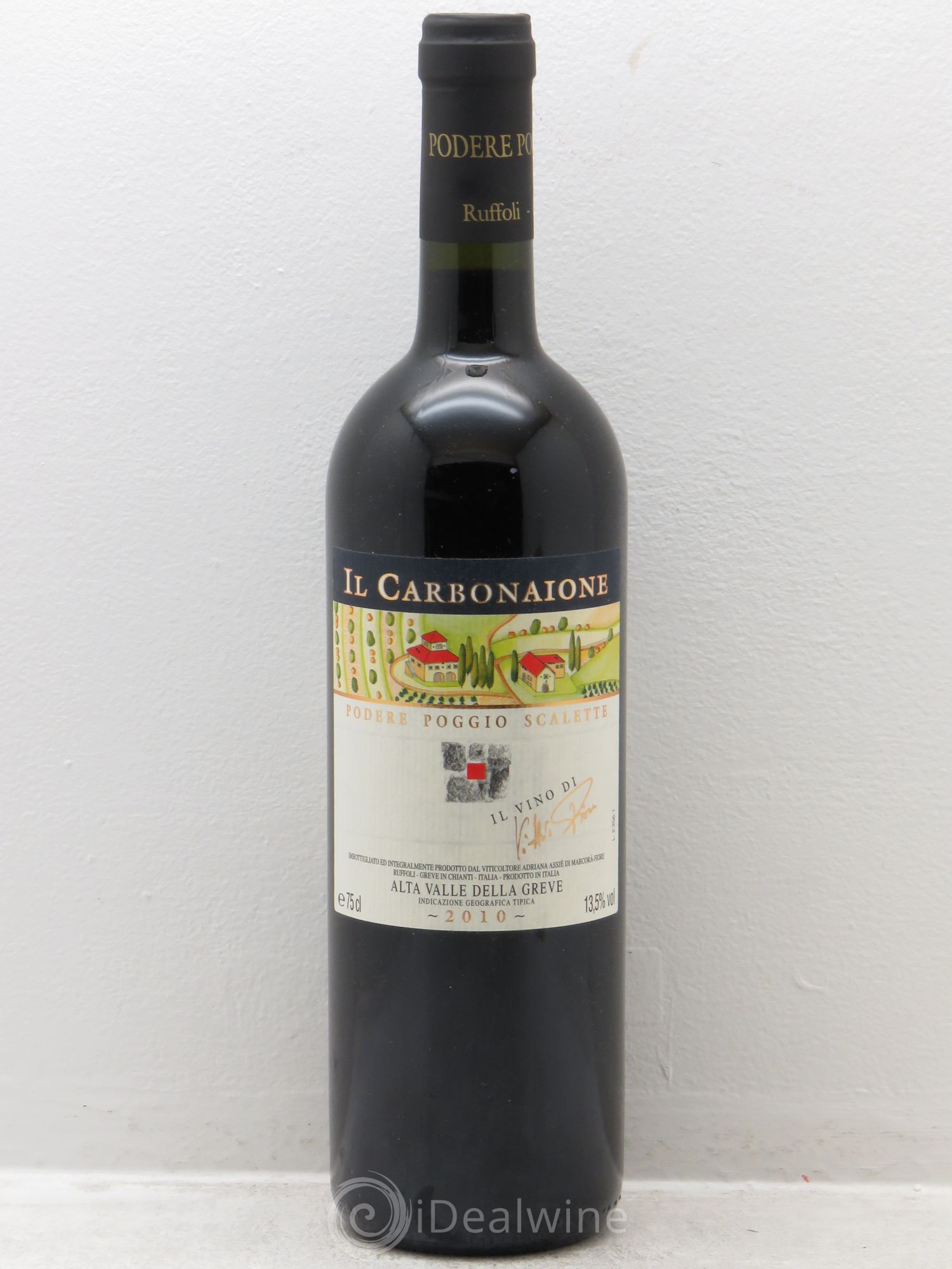 Italie Alte valle della greve il carbonaione 2010 - Posten von 1 Flasche - 0