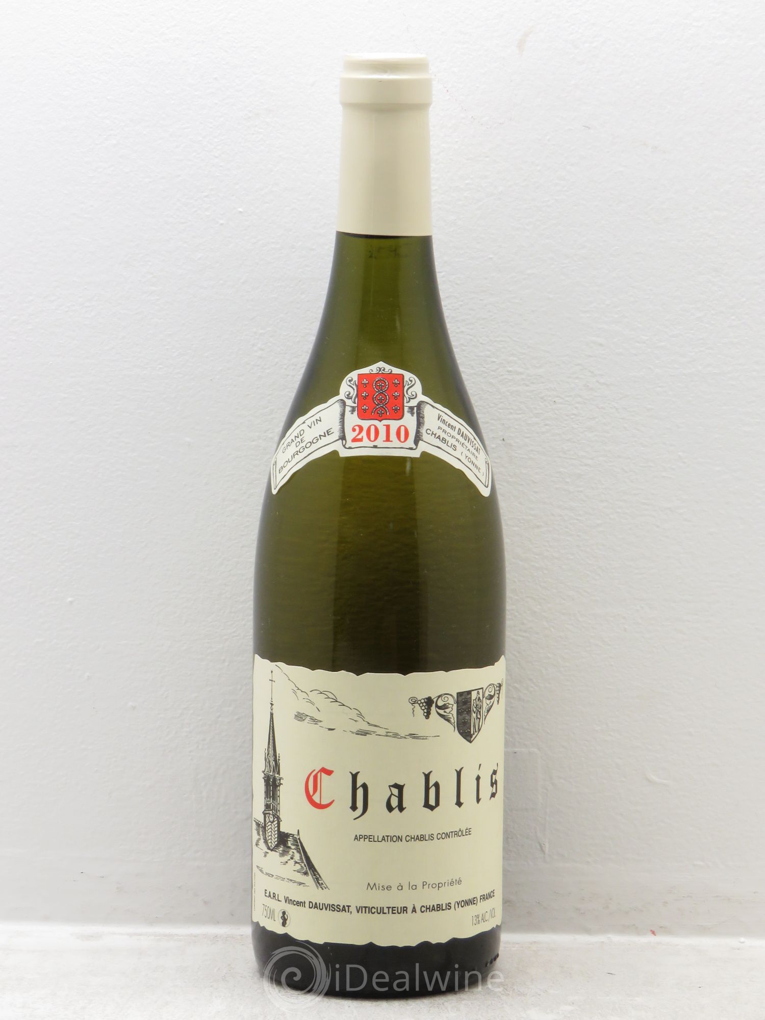 Chablis Vincent Dauvissat (Domaine) 2010 - Lot de 1 bouteille - 0