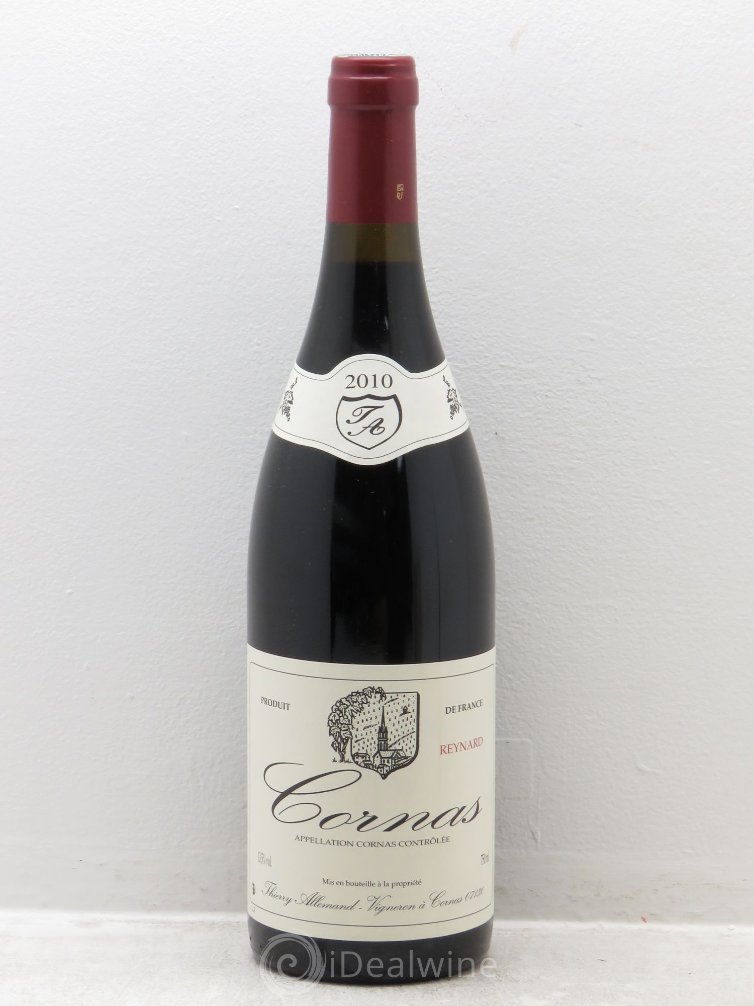 Cornas Reynard Thierry Allemand 2010 - Lot de 1 bouteille - 0