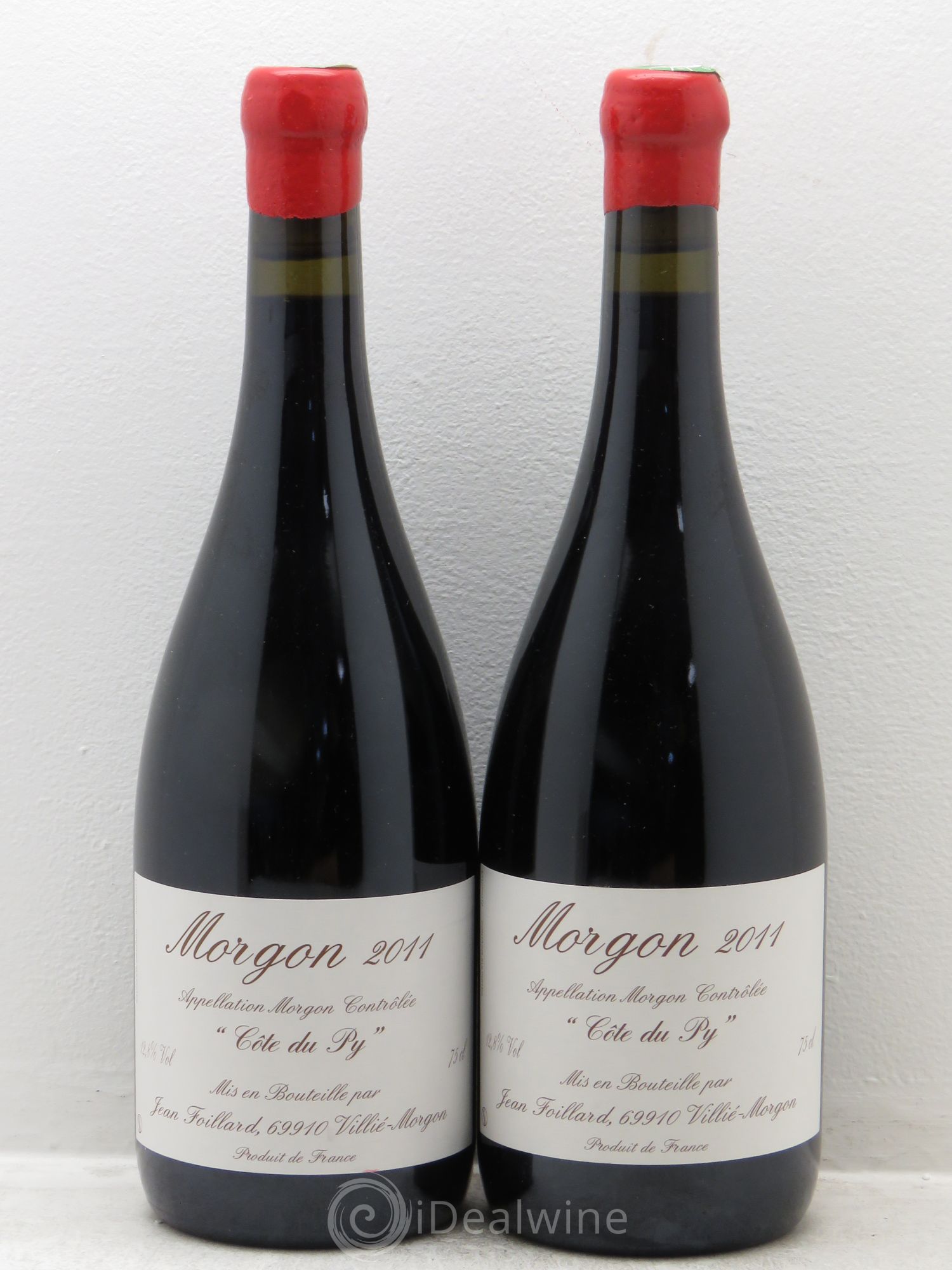Morgon Côte du Py Jean Foillard 2011 - Lot de 2 bouteilles - 0