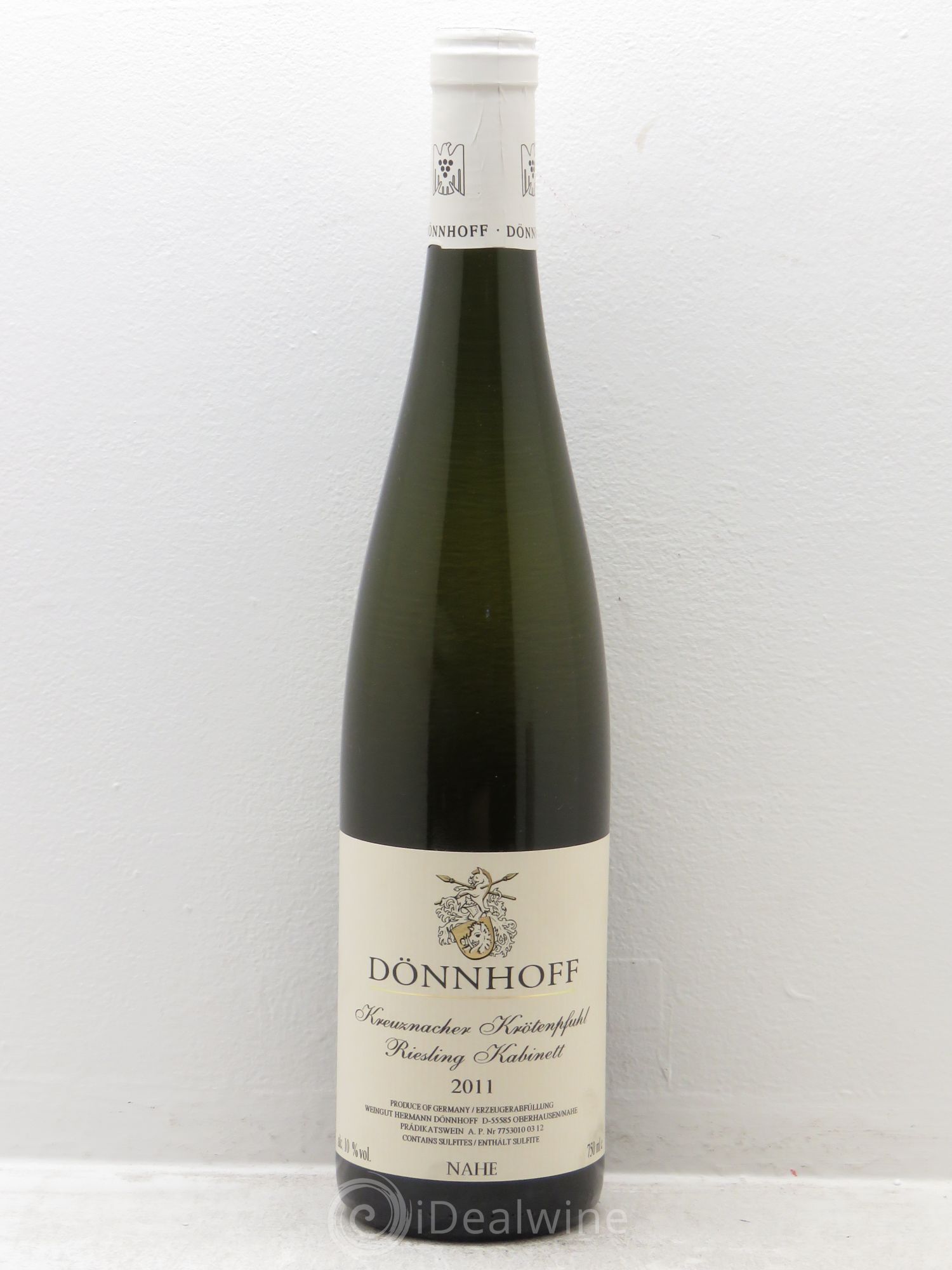 Riesling Kabinett Kreuzmacher Krotenpfuhl Donnhoff 2011 - Posten von 1 Flasche - 0