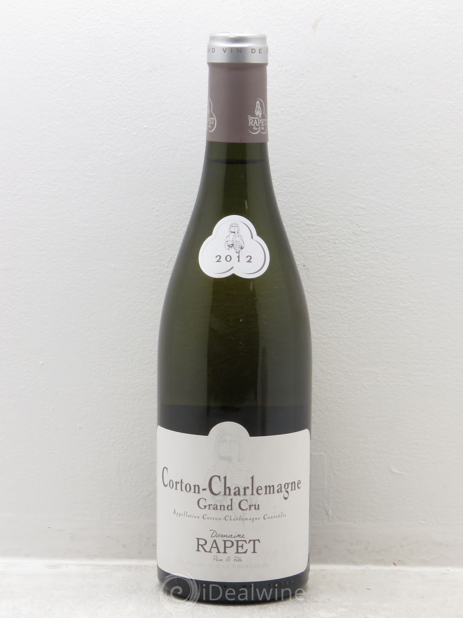 Corton-Charlemagne Grand Cru Rapet Père & Fils 2012 - Lot de 1 bouteille - 0