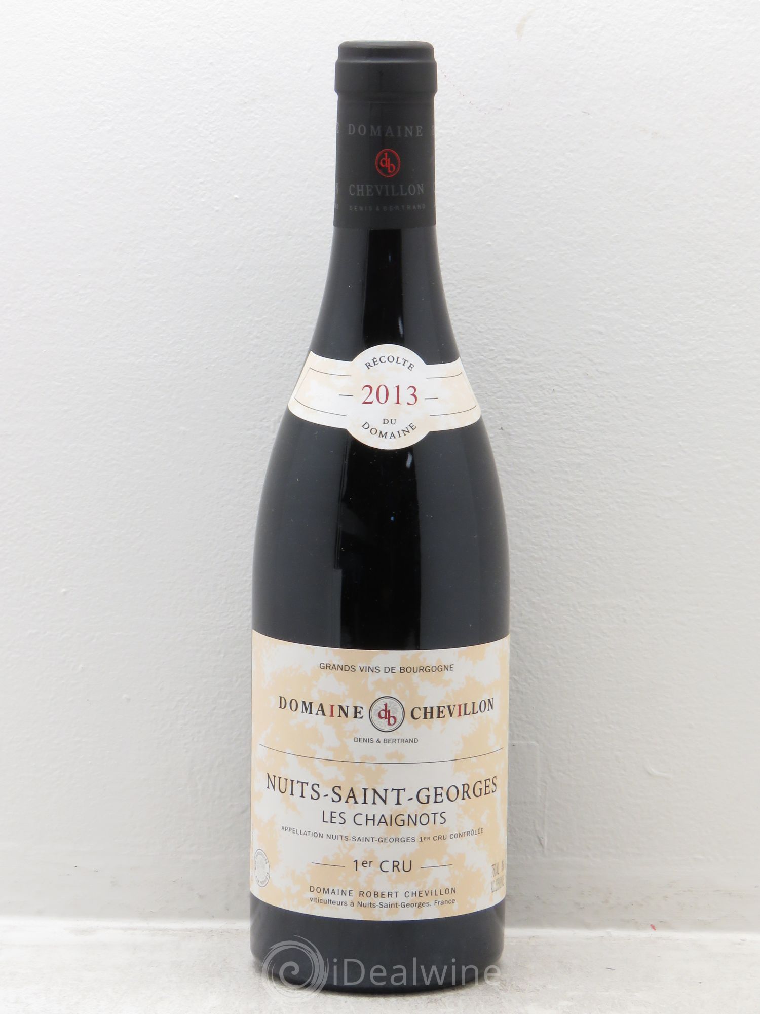 Nuits-Saint-Georges 1er Cru Les Chaignots Robert Chevillon 2013 - Lot de 1 bouteille - 0