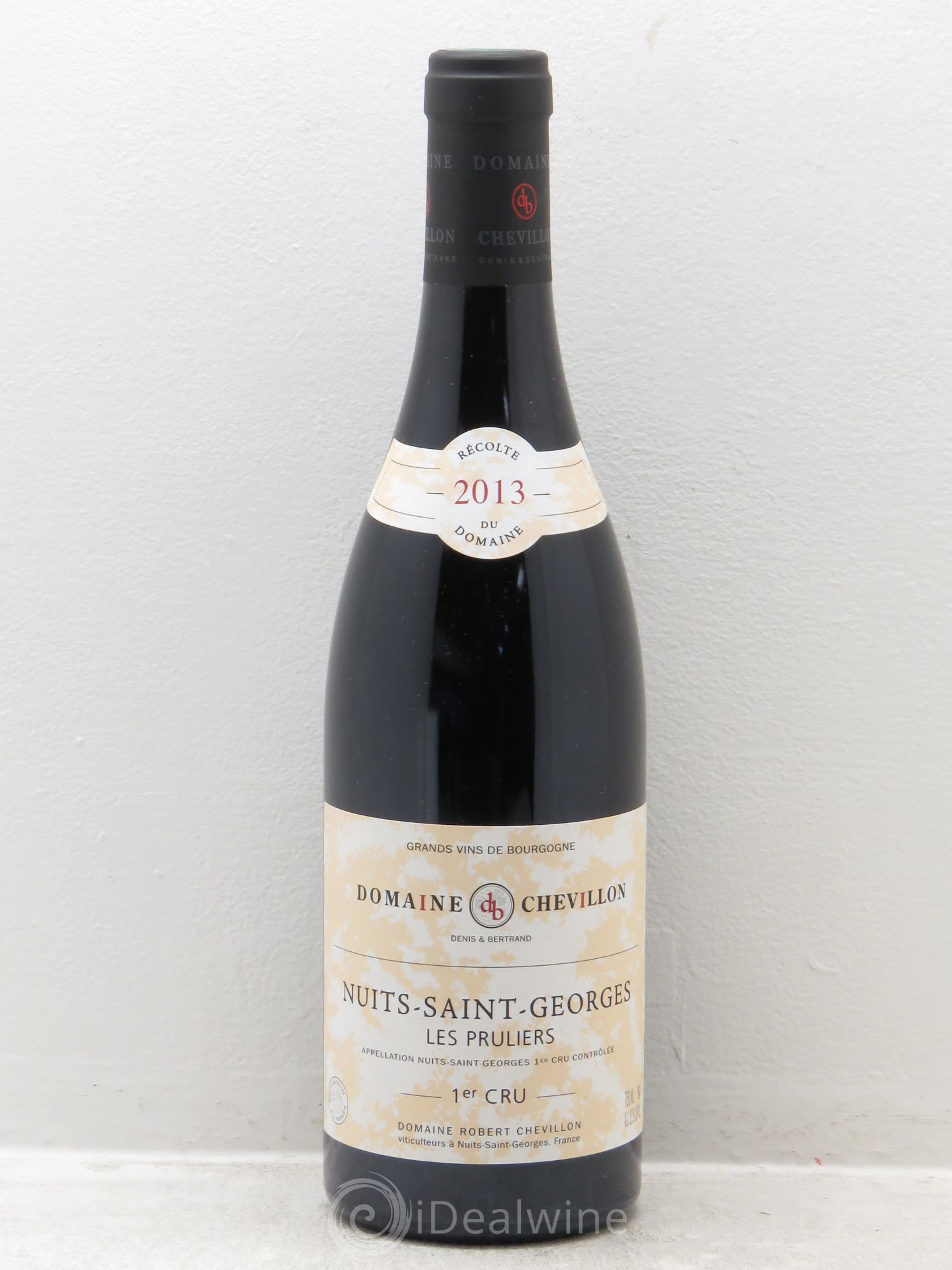 Nuits-Saint-Georges 1er Cru Les Pruliers Robert Chevillon 2013 - Lot de 1 bouteille - 0