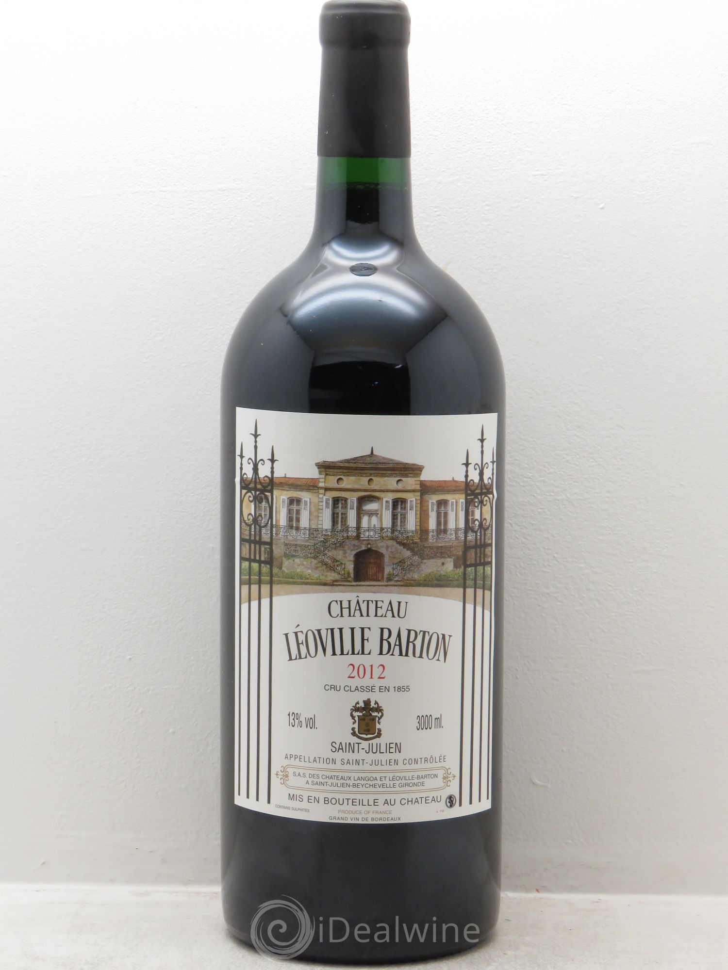 Château Léoville Barton 2ème Grand Cru Classé 2012 - Lot de 1 double magnum - 0