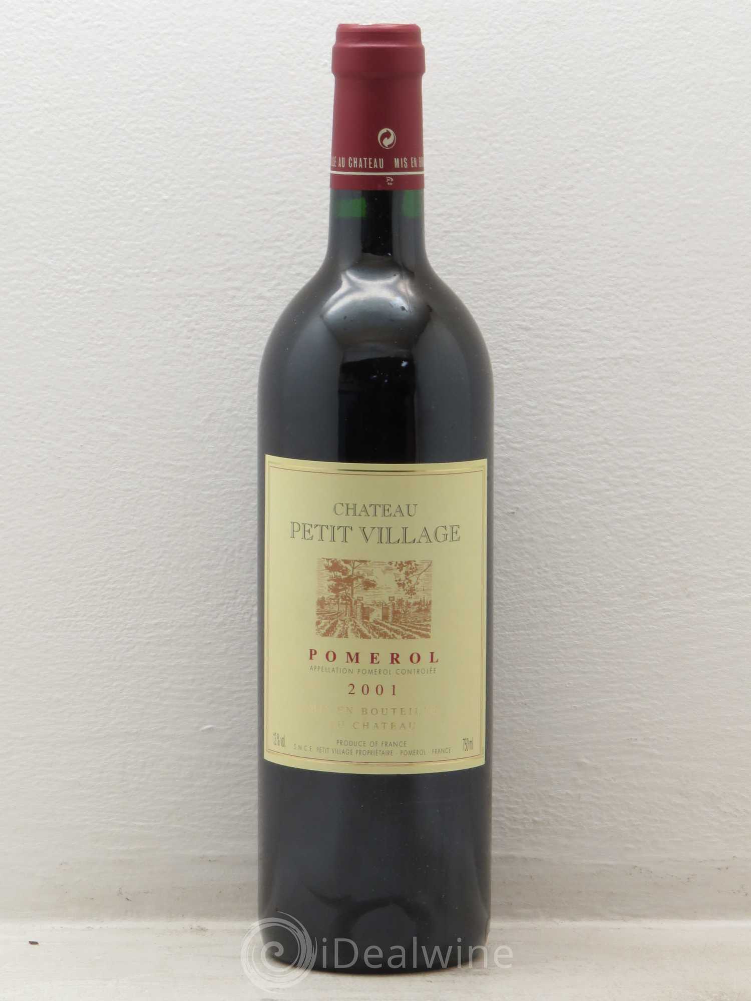 Château Petit Village 2001 - Lot de 1 bouteille - 0