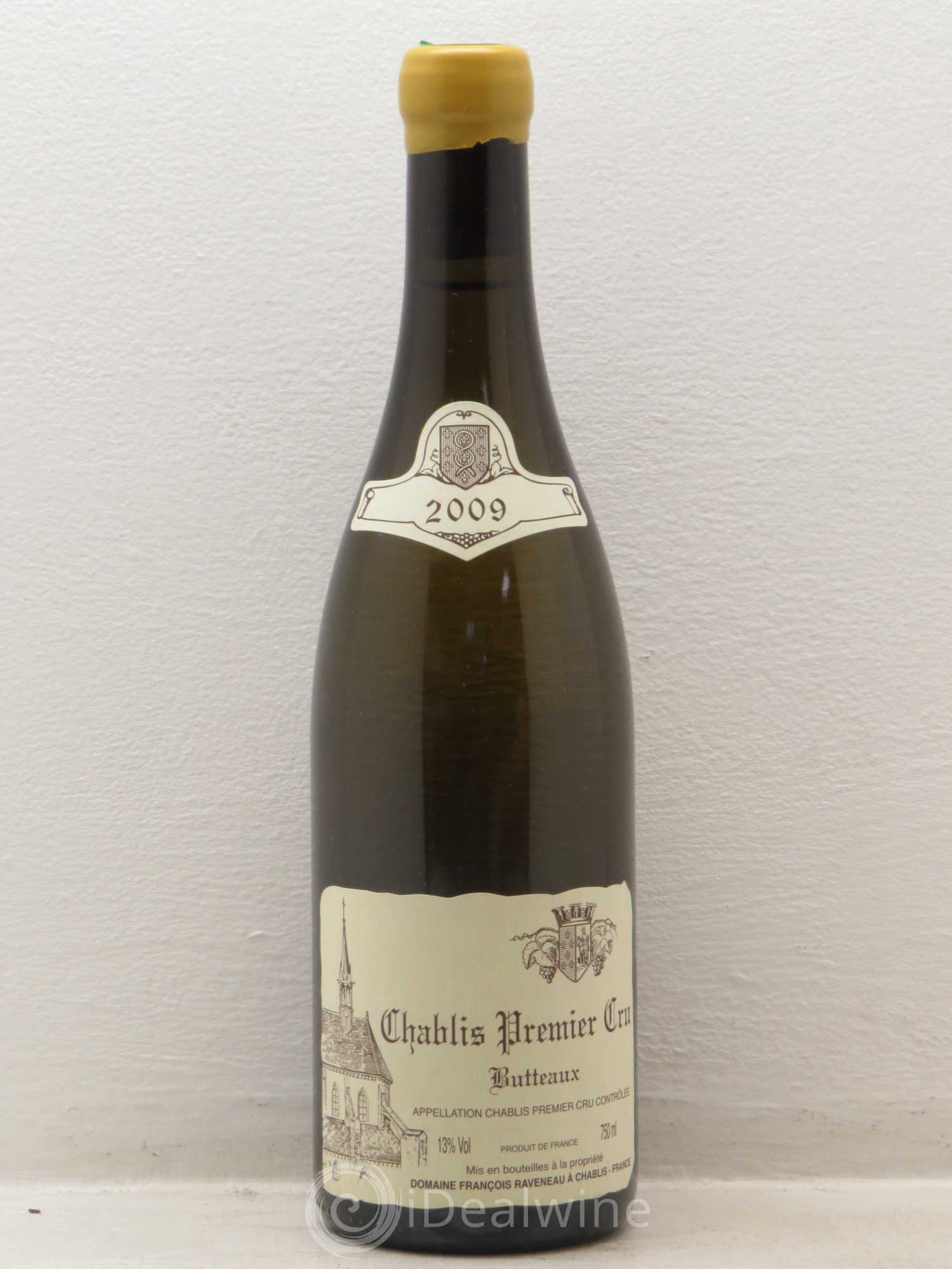 Chablis 1er Cru Butteaux Raveneau (Domaine) 2009 - Lot de 1 bouteille - 0