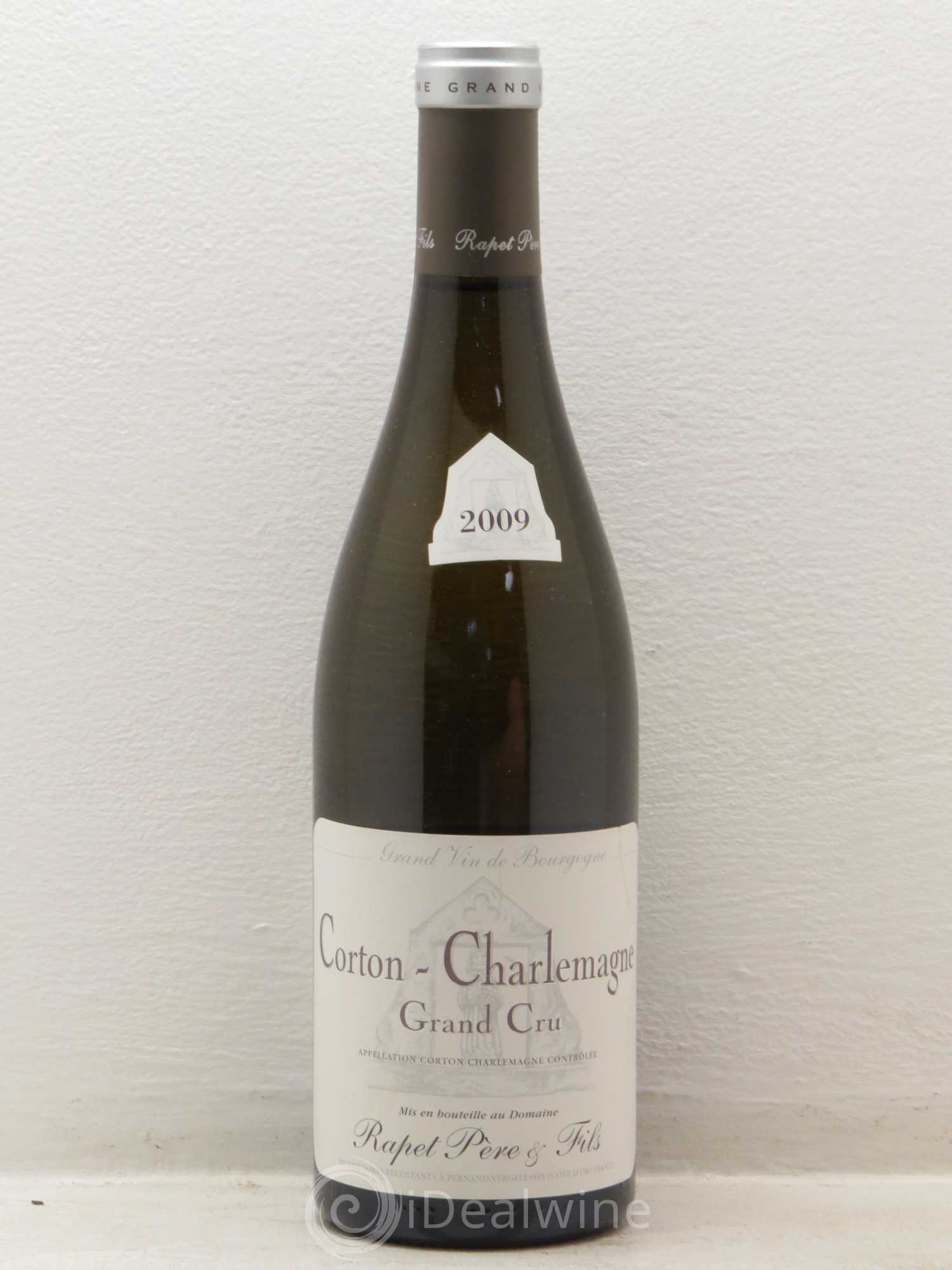 Corton-Charlemagne Grand Cru Rapet Père & Fils 2009 - Lot de 1 bouteille - 0