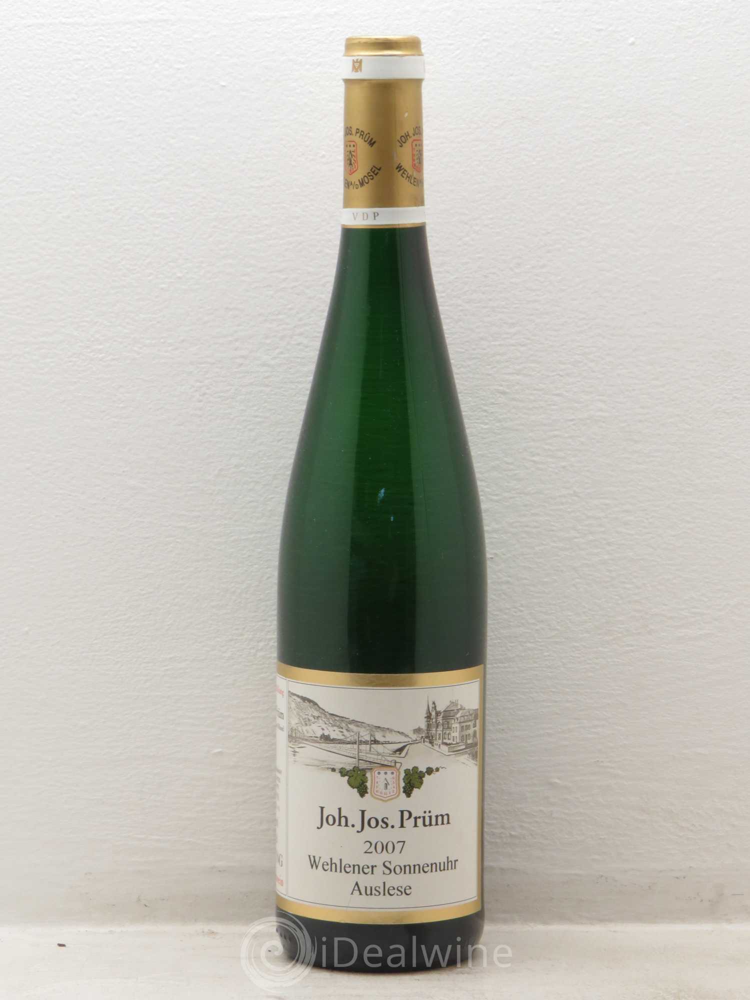 Riesling Weingut Joh.Jos. Prüm Wehlener Sonnenhur Riesling Auslese Gold 2007 - Posten von 1 Flasche - 0