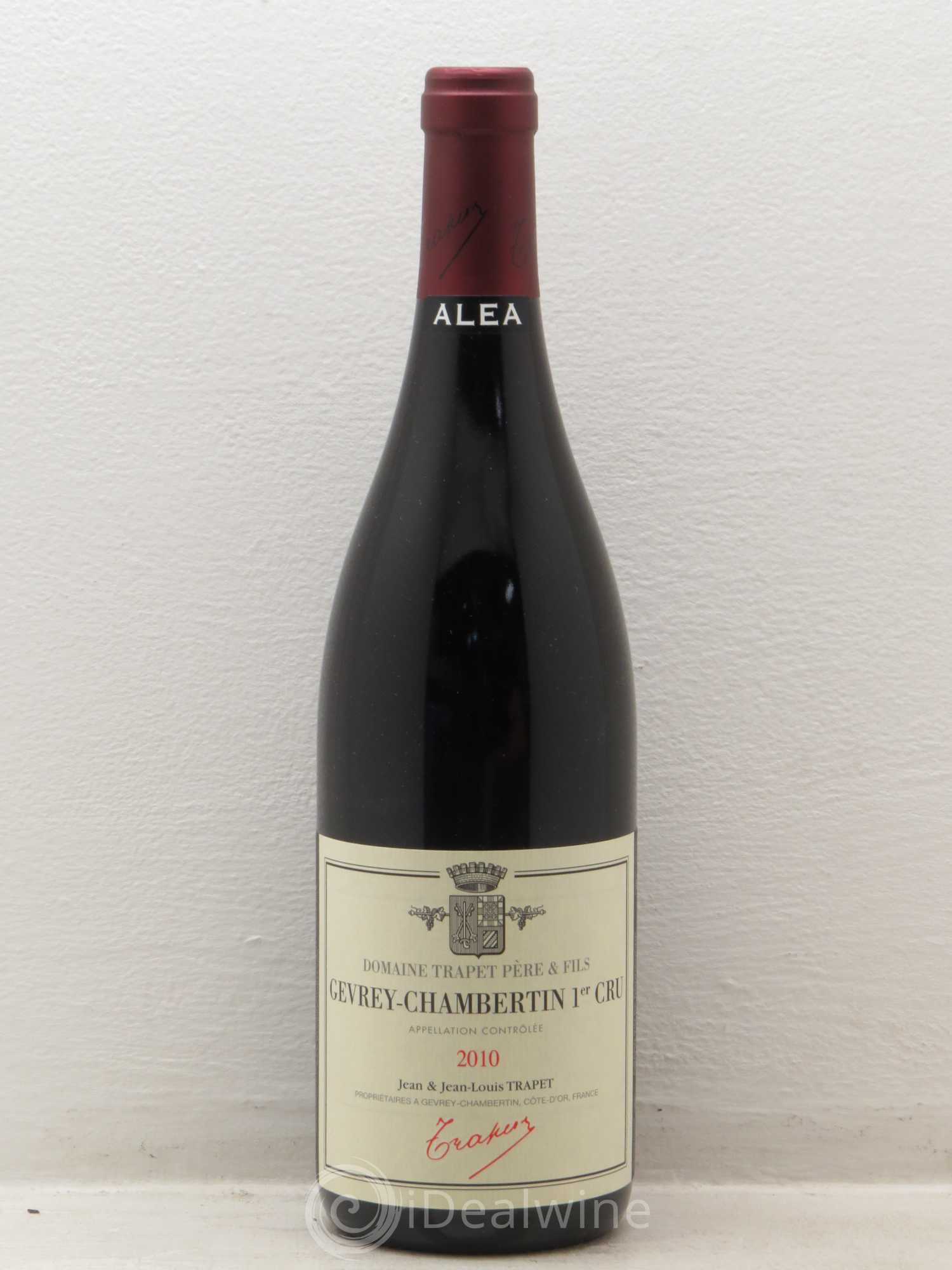 Gevrey-Chambertin 1er Cru Alea - Jean-Louis Trapet 2010 - Posten von 1 Flasche - 0
