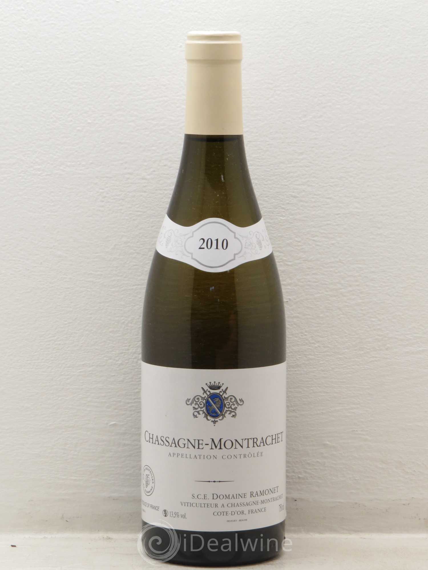 Chassagne-Montrachet Ramonet (Domaine) 2010 - Lot de 1 bouteille - 0