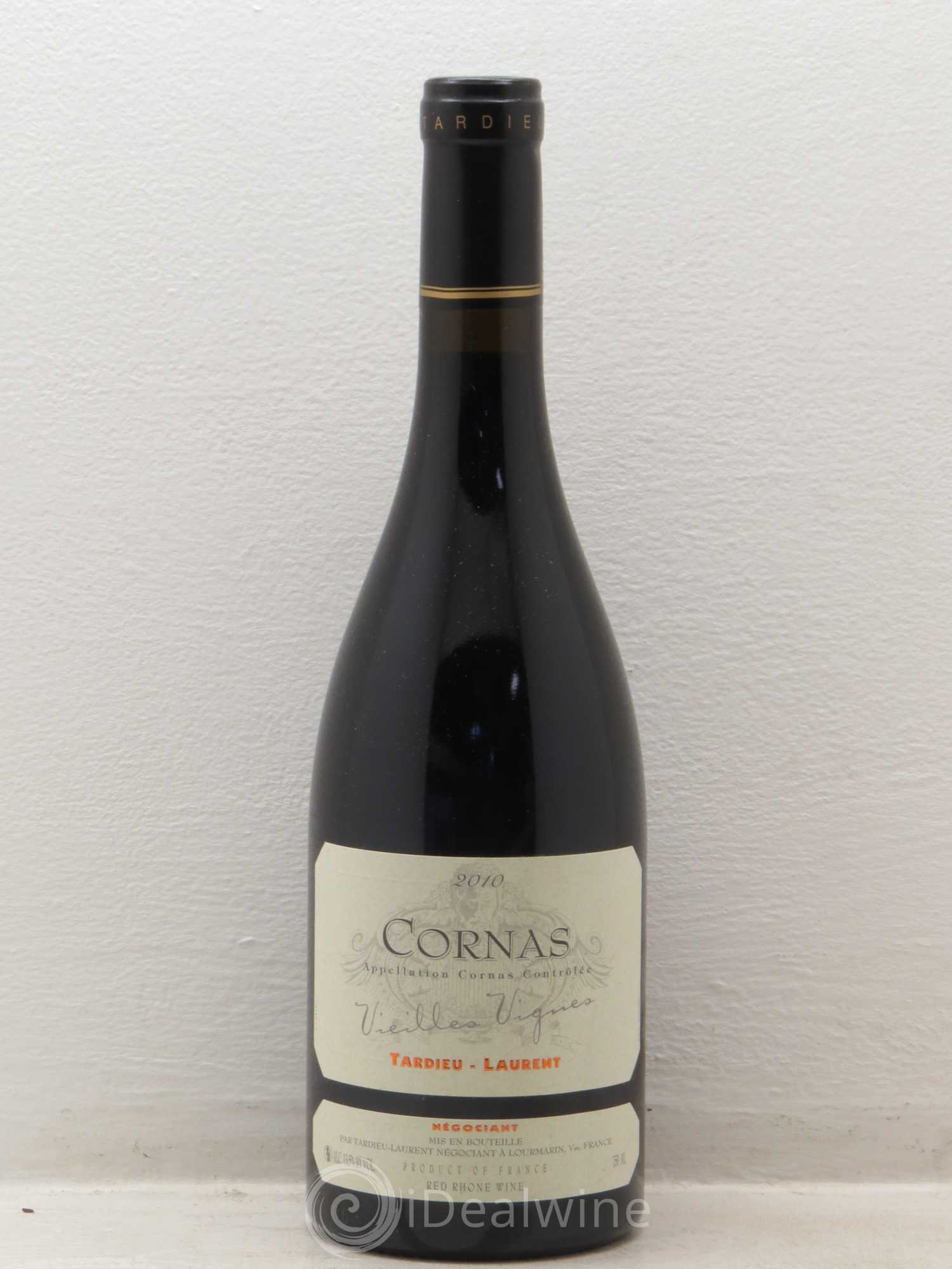 Cornas Vieilles vignes Maison Tardieu-Laurent 2010 - Lot de 1 bouteille - 0