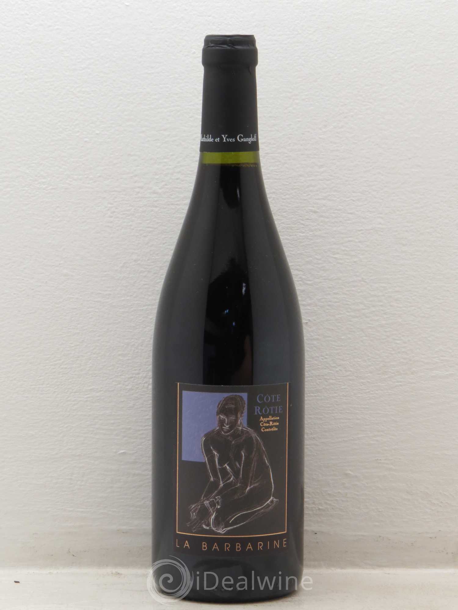 Côte-Rôtie La Barbarine Gangloff (Domaine) 2010 - Lot de 1 bouteille - 0