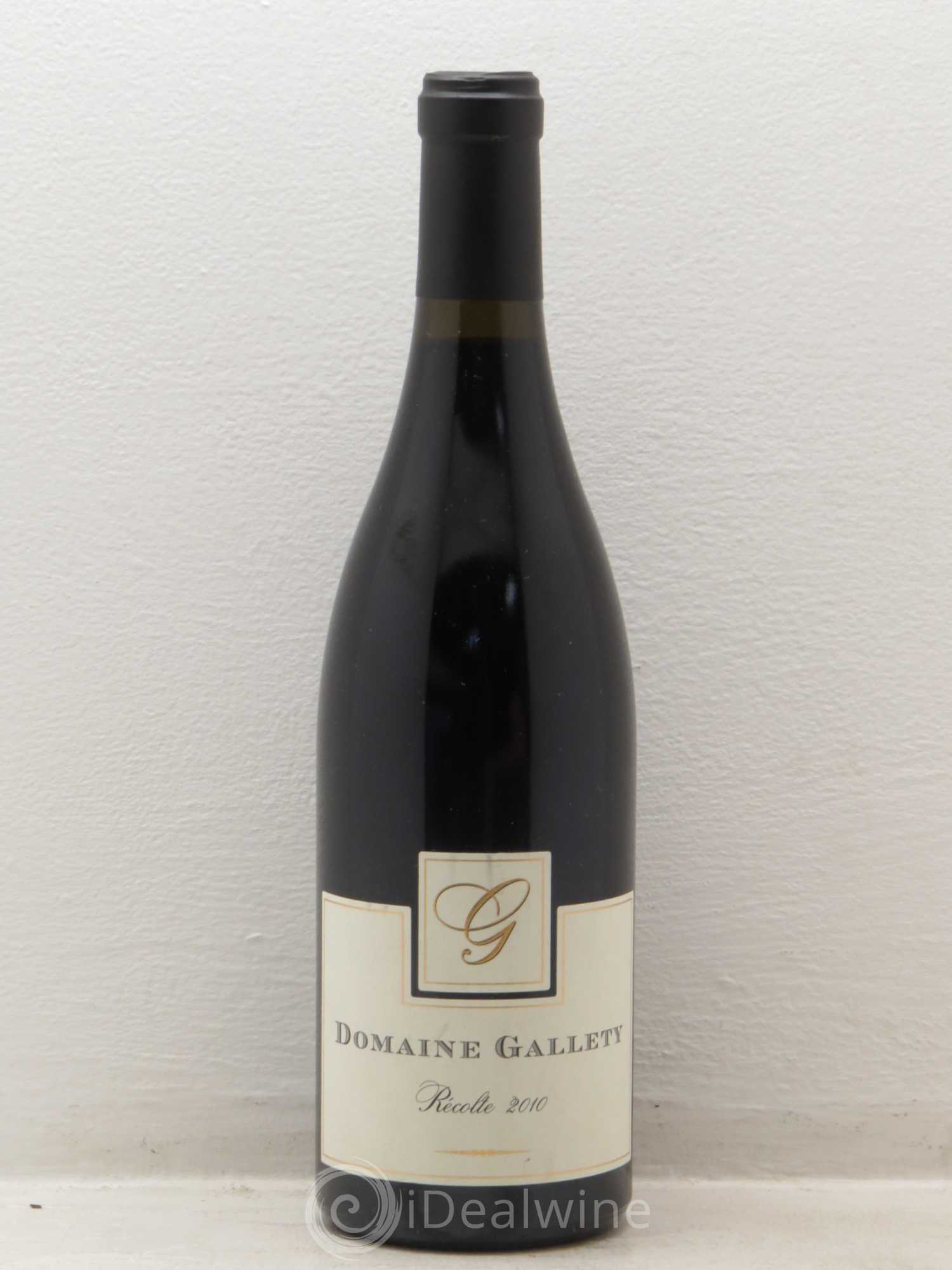 Côtes du Vivarais Gallety (Domaine) 2010 - Lot de 1 bouteille - 0