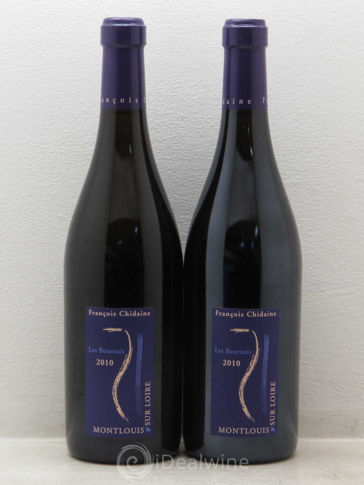 Montlouis-sur-Loire Les Bournais François Chidaine 2010 - Lot de 2 bouteilles - 0