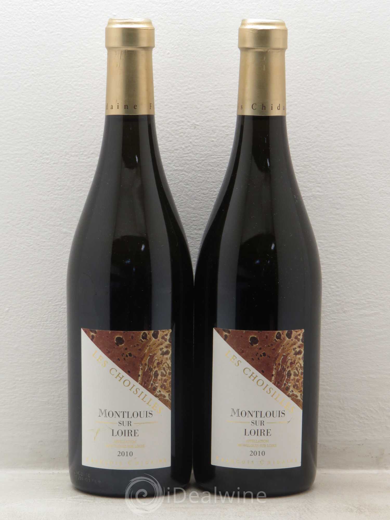 Montlouis-sur-Loire Les Choisilles François Chidaine 2010 - Lot de 2 bouteilles - 0