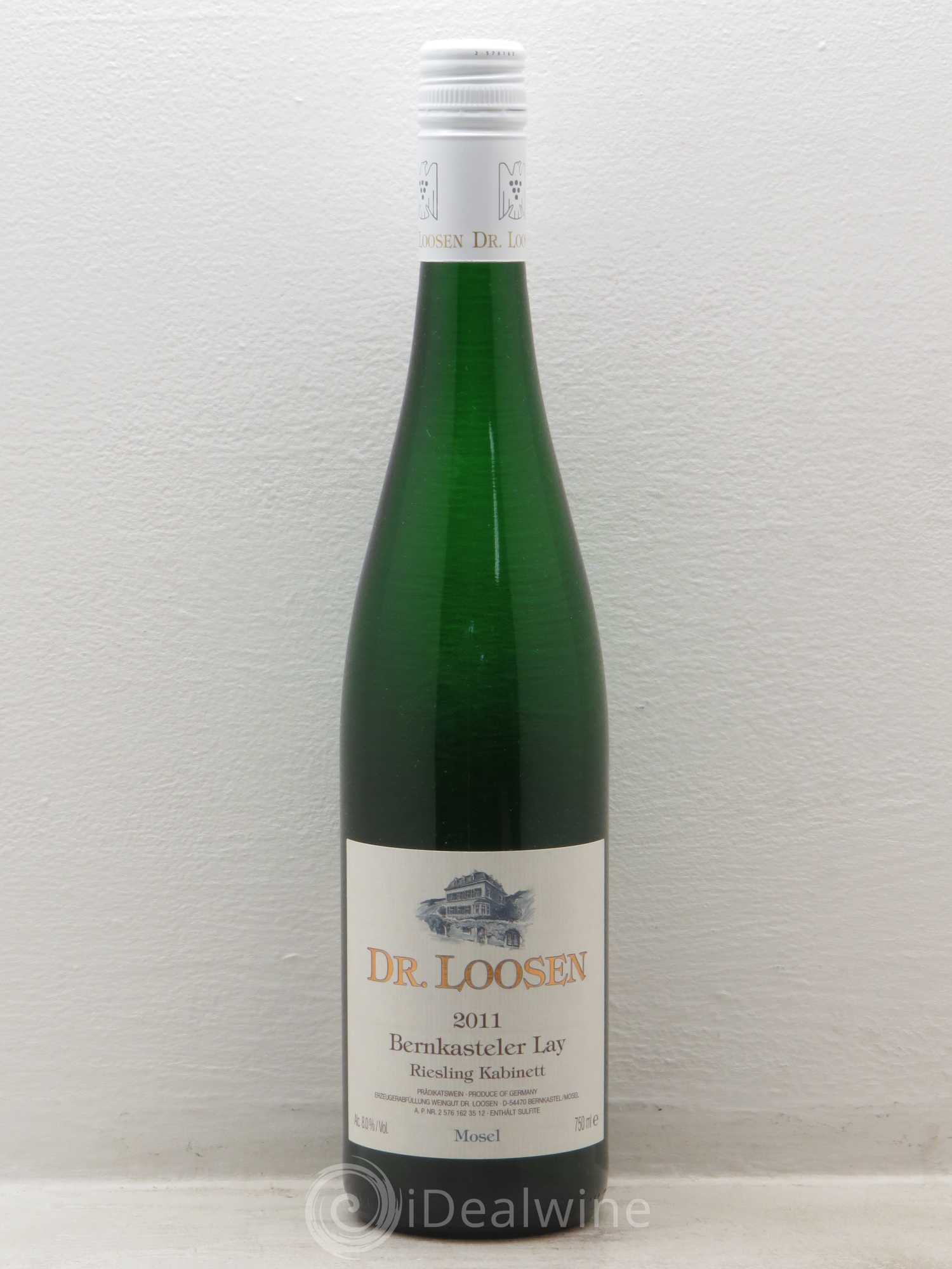 Riesling Mosel Kabinett Bernkasteler Lay Dr Loosen 2011 - Lotto di 1 bottiglia - 0