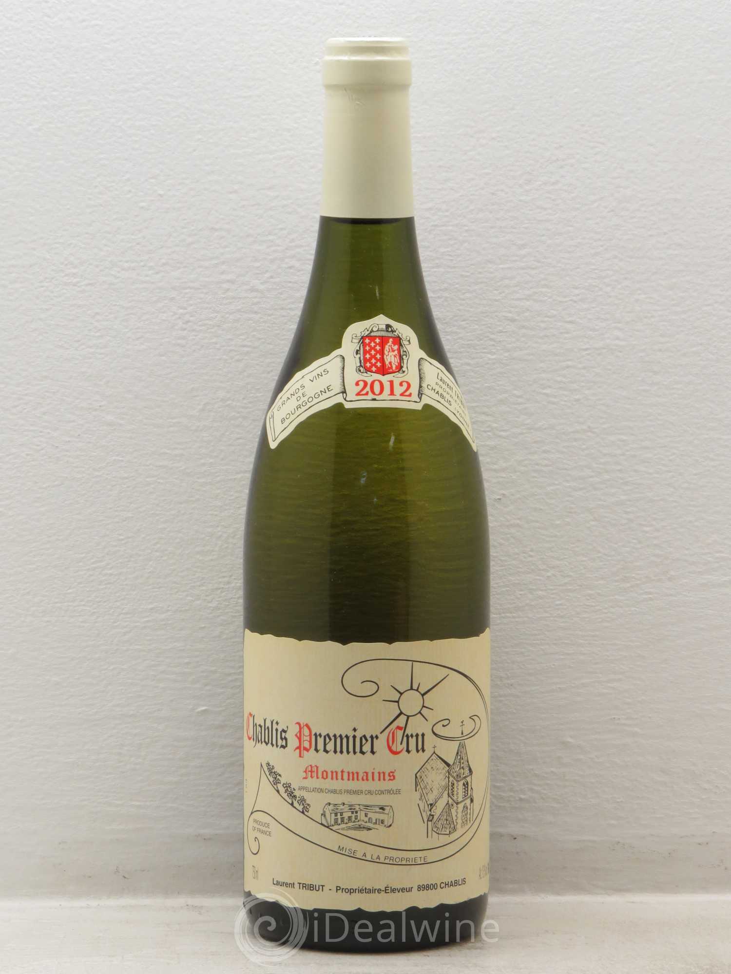 Chablis 1er Cru Laurent Tribut 2012 - Posten von 1 Flasche - 0