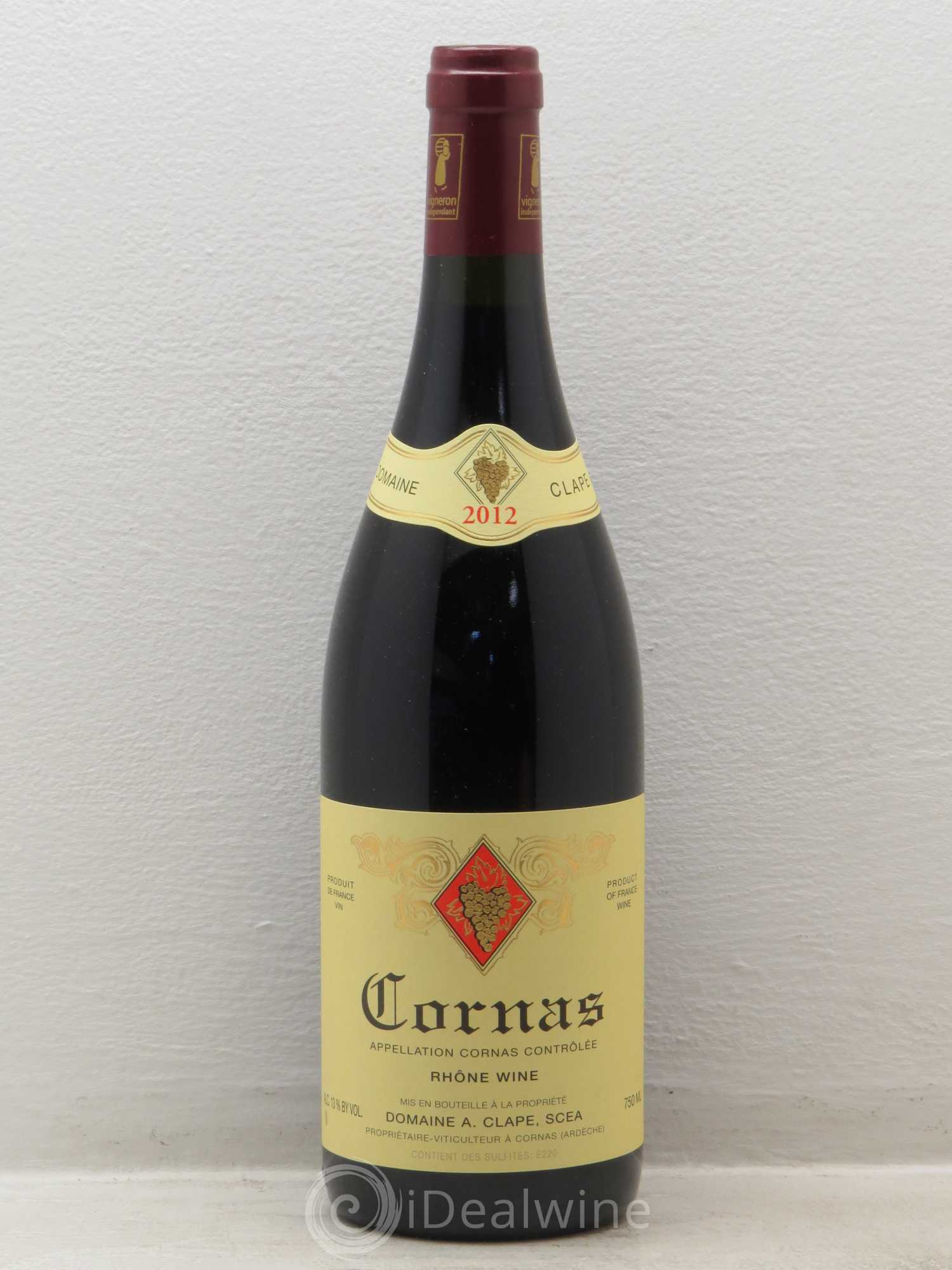 Cornas Auguste Clape 2012 - Lot de 1 bouteille - 0